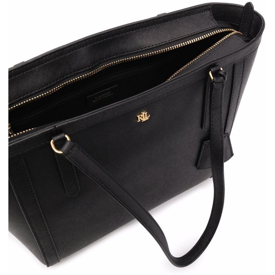 LAUREN RALPH LAUREN Pirkinių krepšys moterims, Juoda, Clare 25 tote large 3