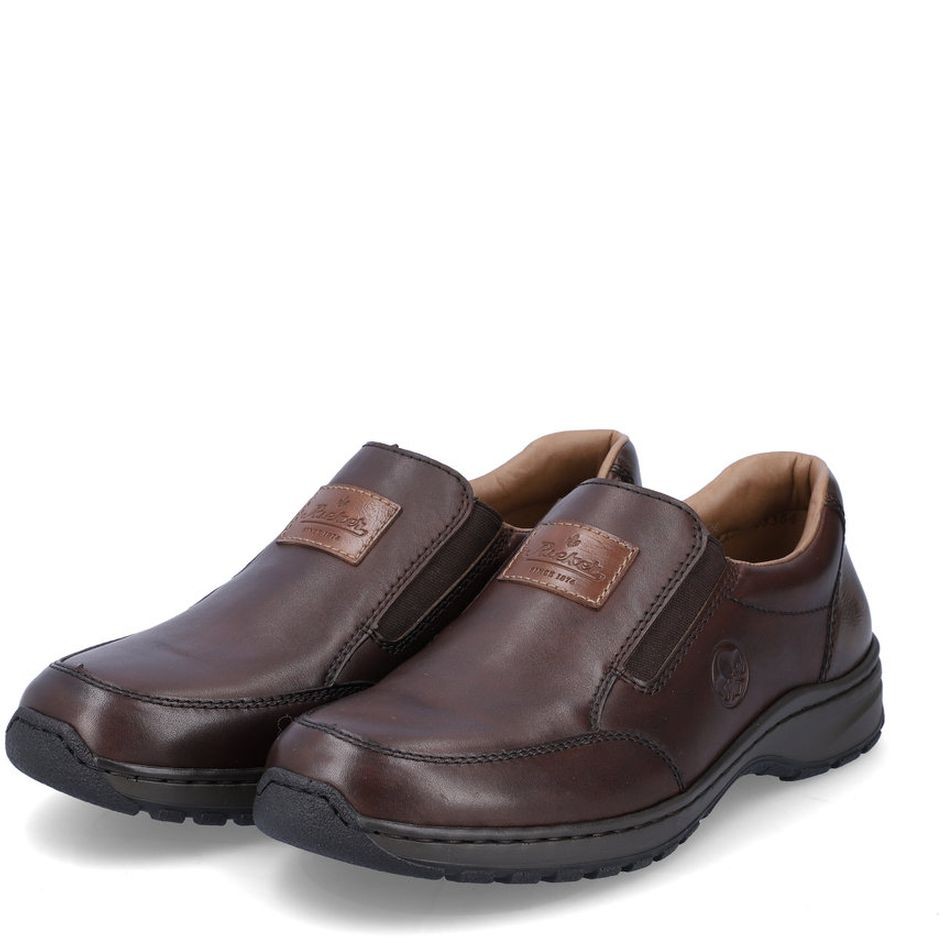 RIEKER Laisvalaikio bateliai vyrams, Ruda, LEISURE 10