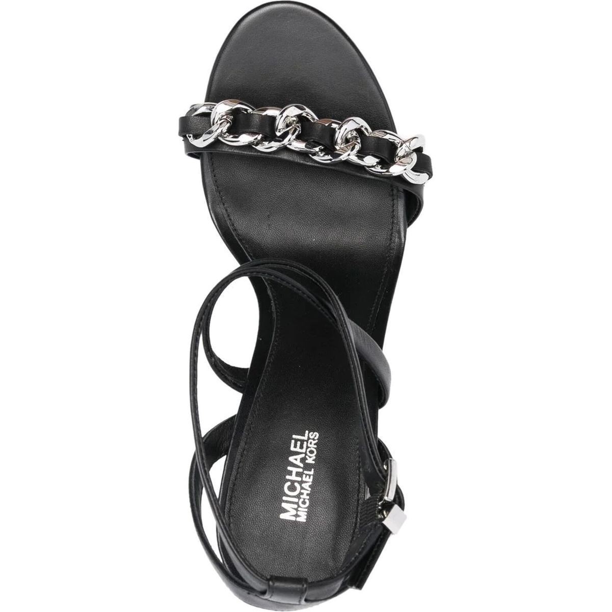 MICHAEL KORS Basutės moterims, Juoda, Asha sandal 4