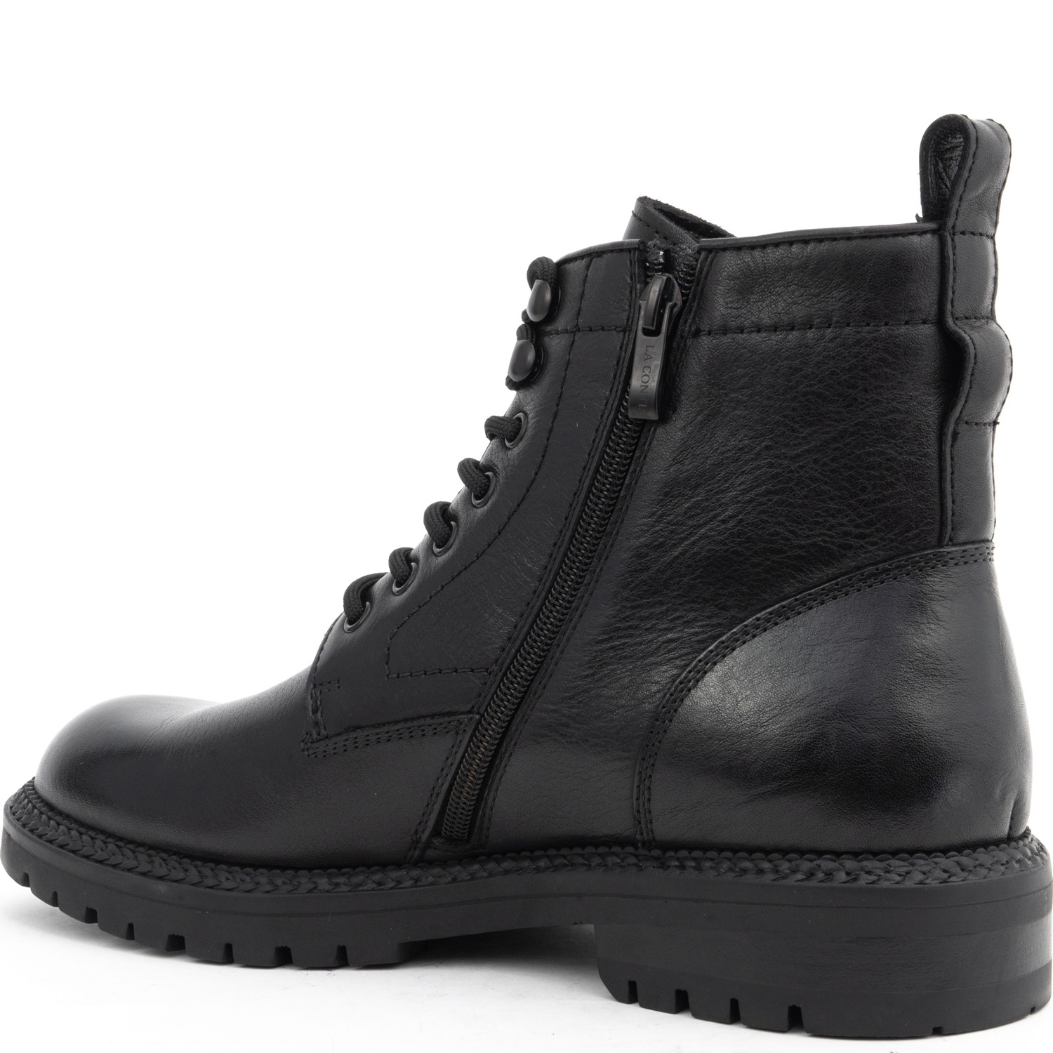 LA CONTE Aulinukai vyrams, Juoda, Booties 3