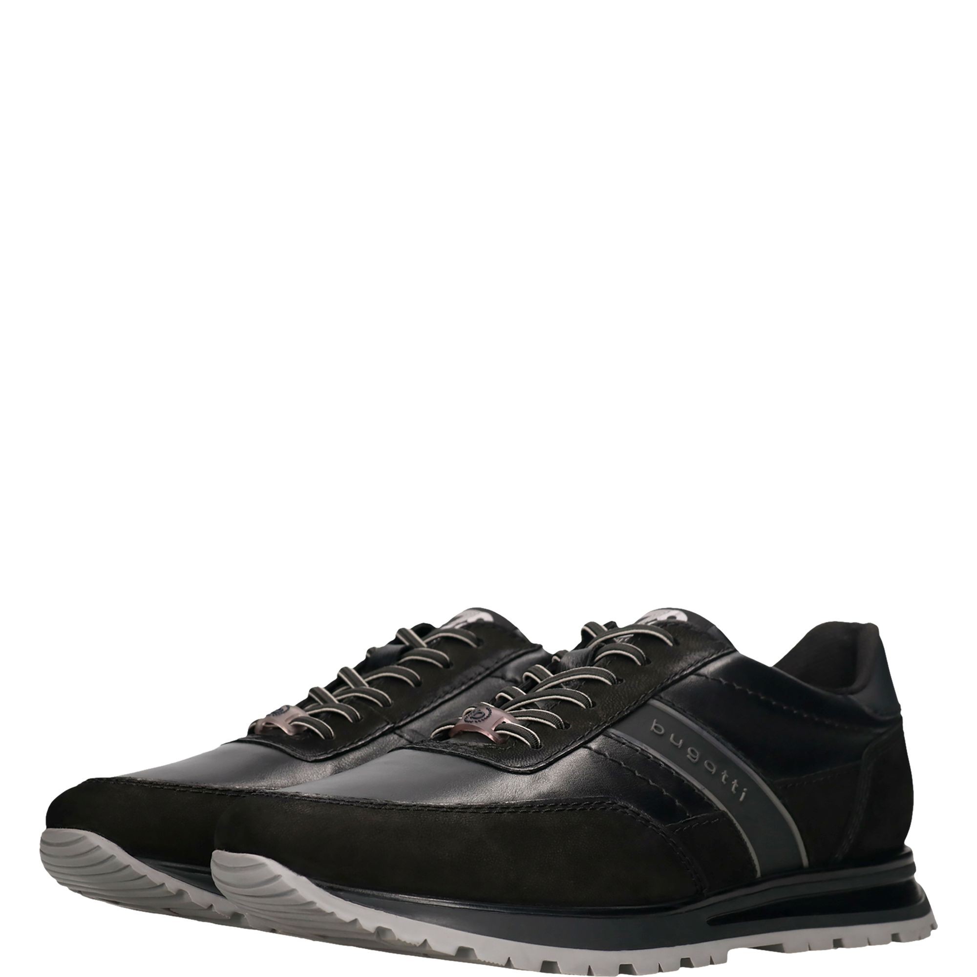 BUGATTI Laisvalaikio bateliai vyrams, Juoda, Leisure 5