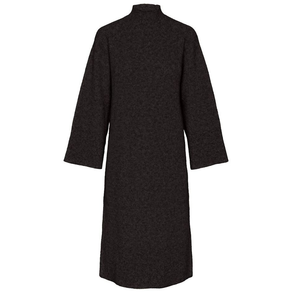 PIECES Midi suknelė moterims, Vyšninė, PCJADE LS OVERS. HIG 1