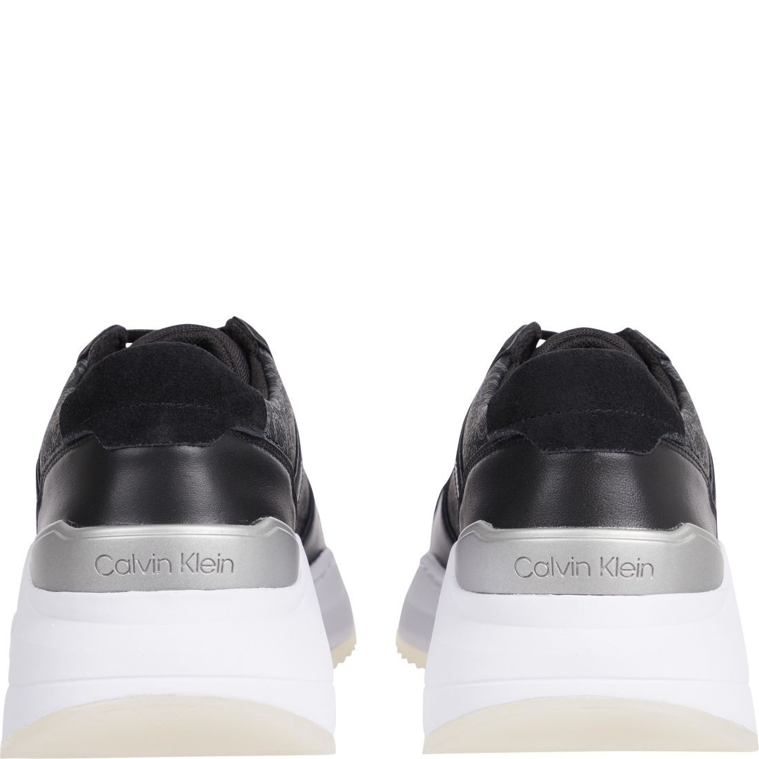 CALVIN KLEIN Sportiniai bateliai moterims, Juoda, Chunky intern wedge sport shoe 3