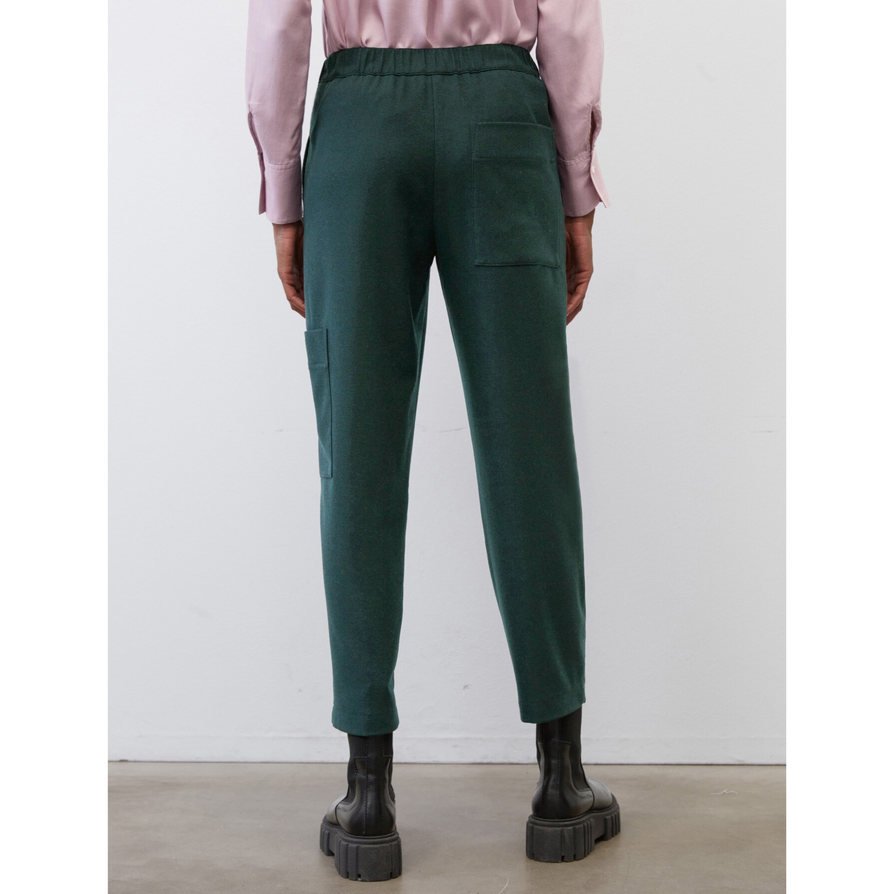 MARC O'POLO Kelnės moterims, Žalia, Pants 3