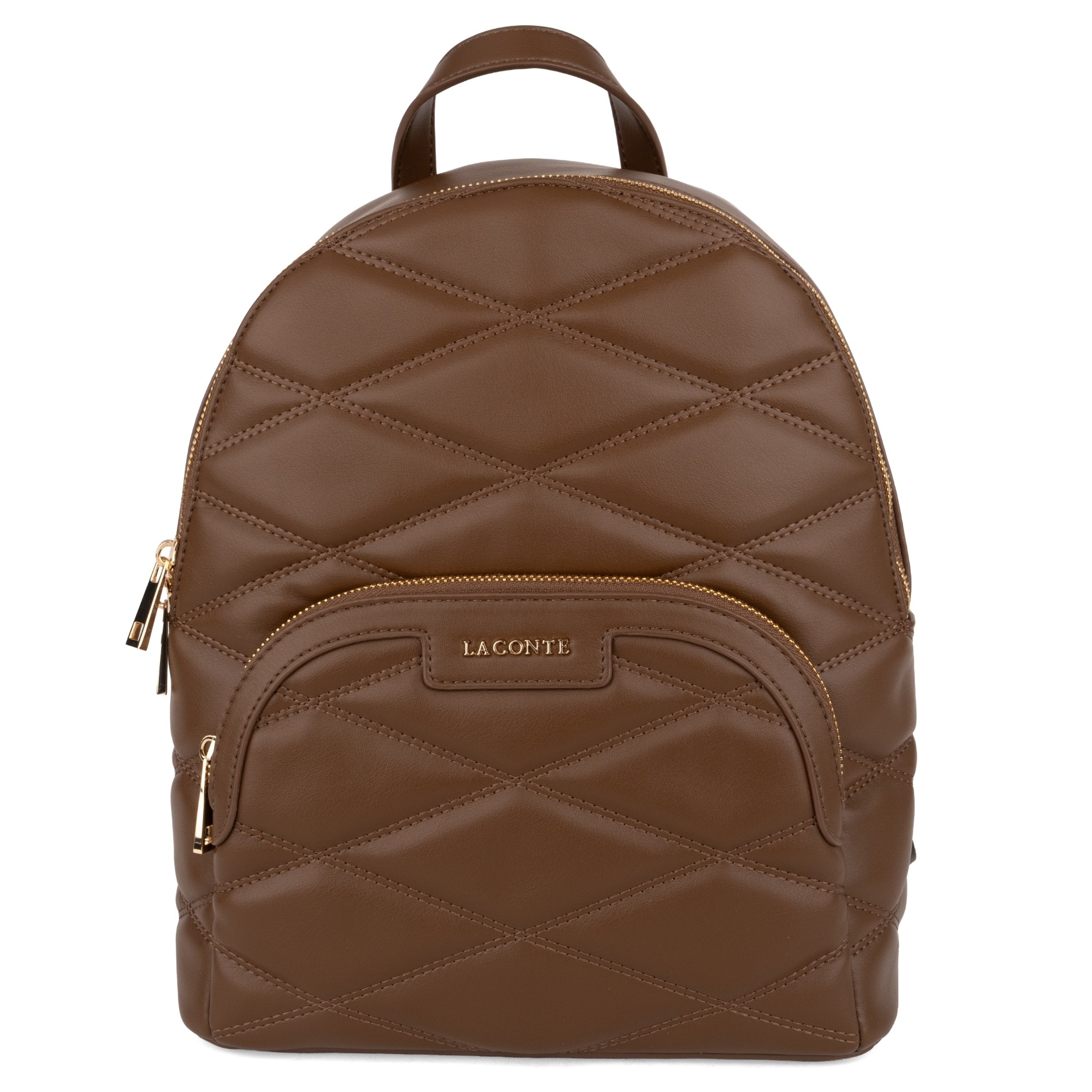 LA CONTE Kuprinė moterims, Ruda, Backpack 1