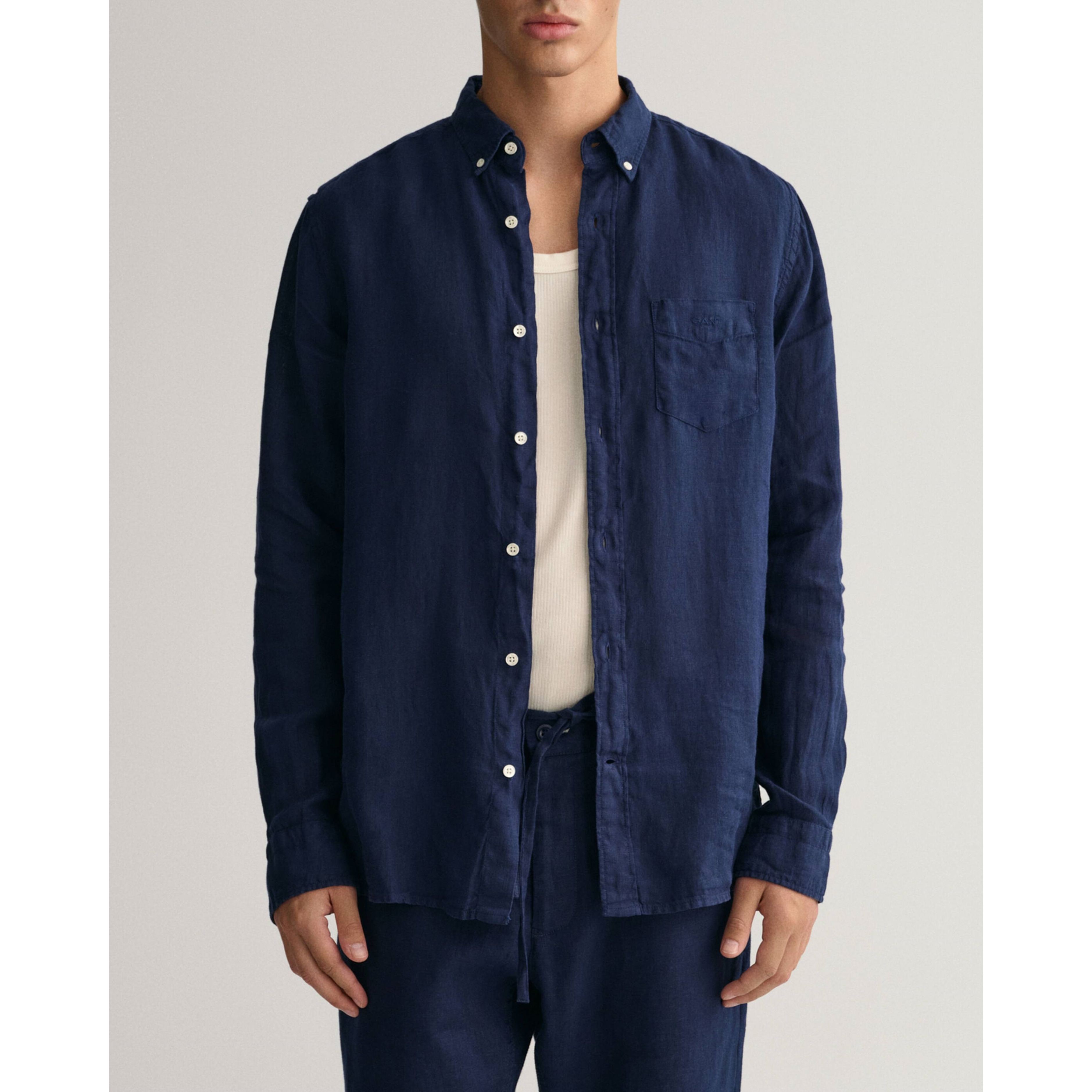 GANT Marškiniai vyrams, Mėlyna 2