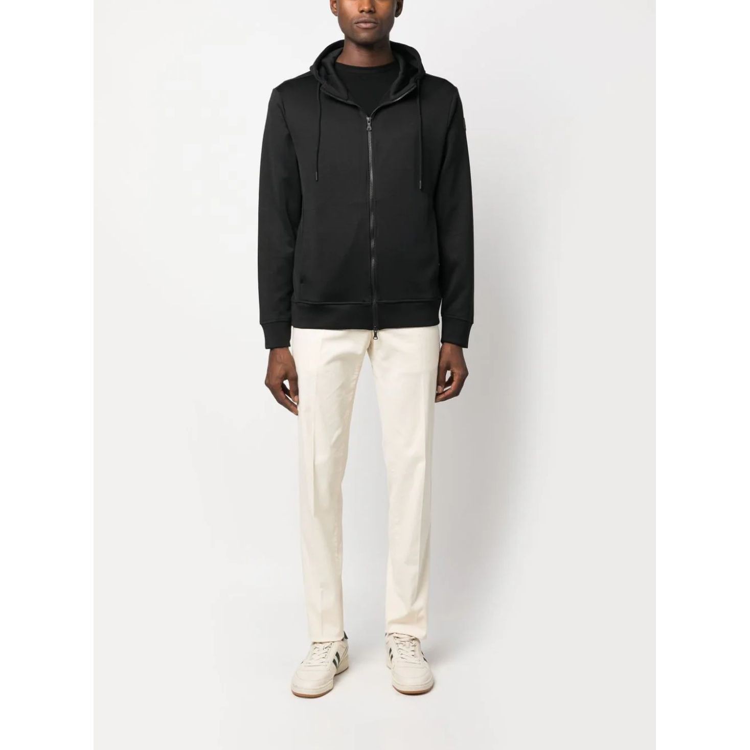 PAULNSHARK Sportinis nertinis vyrams, Juoda, Hoodie full zip 2