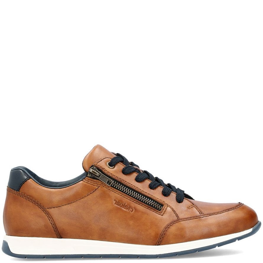 RIEKER Laisvalaikio bateliai vyrams, Ruda, LEISURE 4