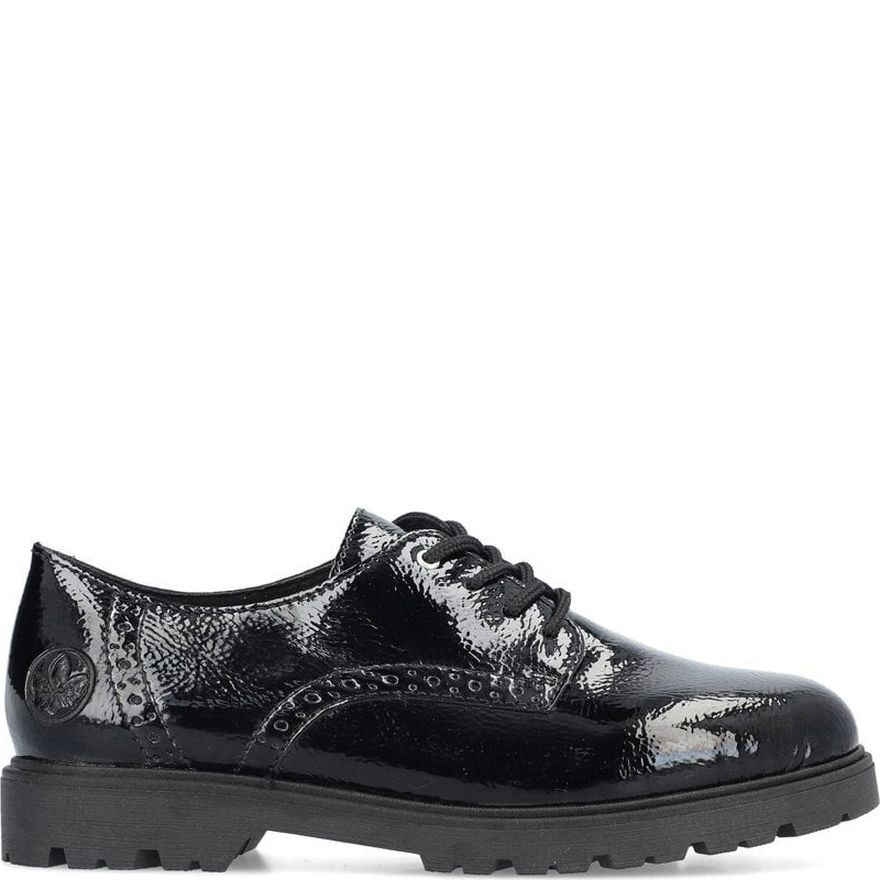 RIEKER Klasikiniai batai moterims, Juoda, Ladies shoes 2