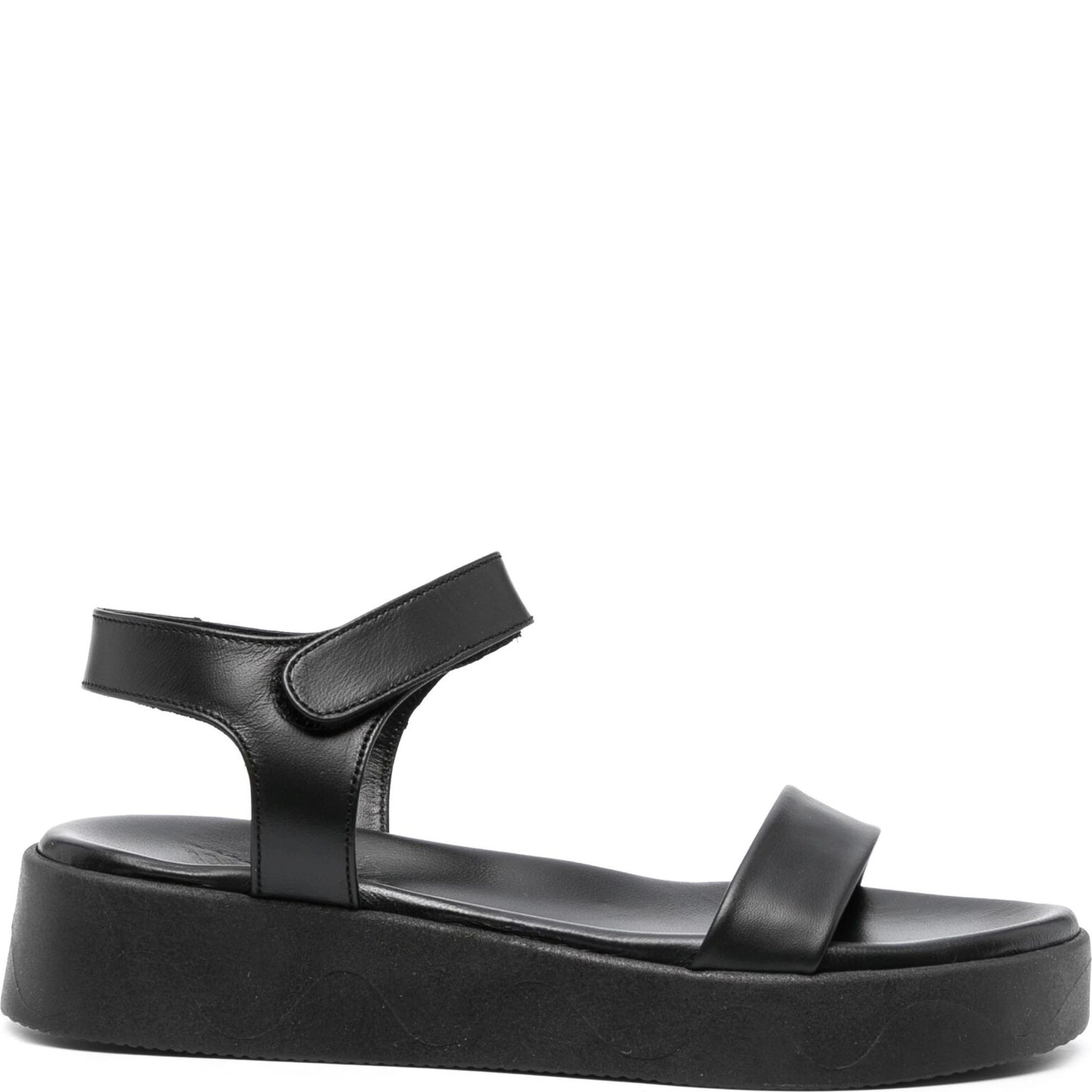 ANCIENT GREEK SANDAL Basutės moterims, Juoda, Salamina nappa sandals 2