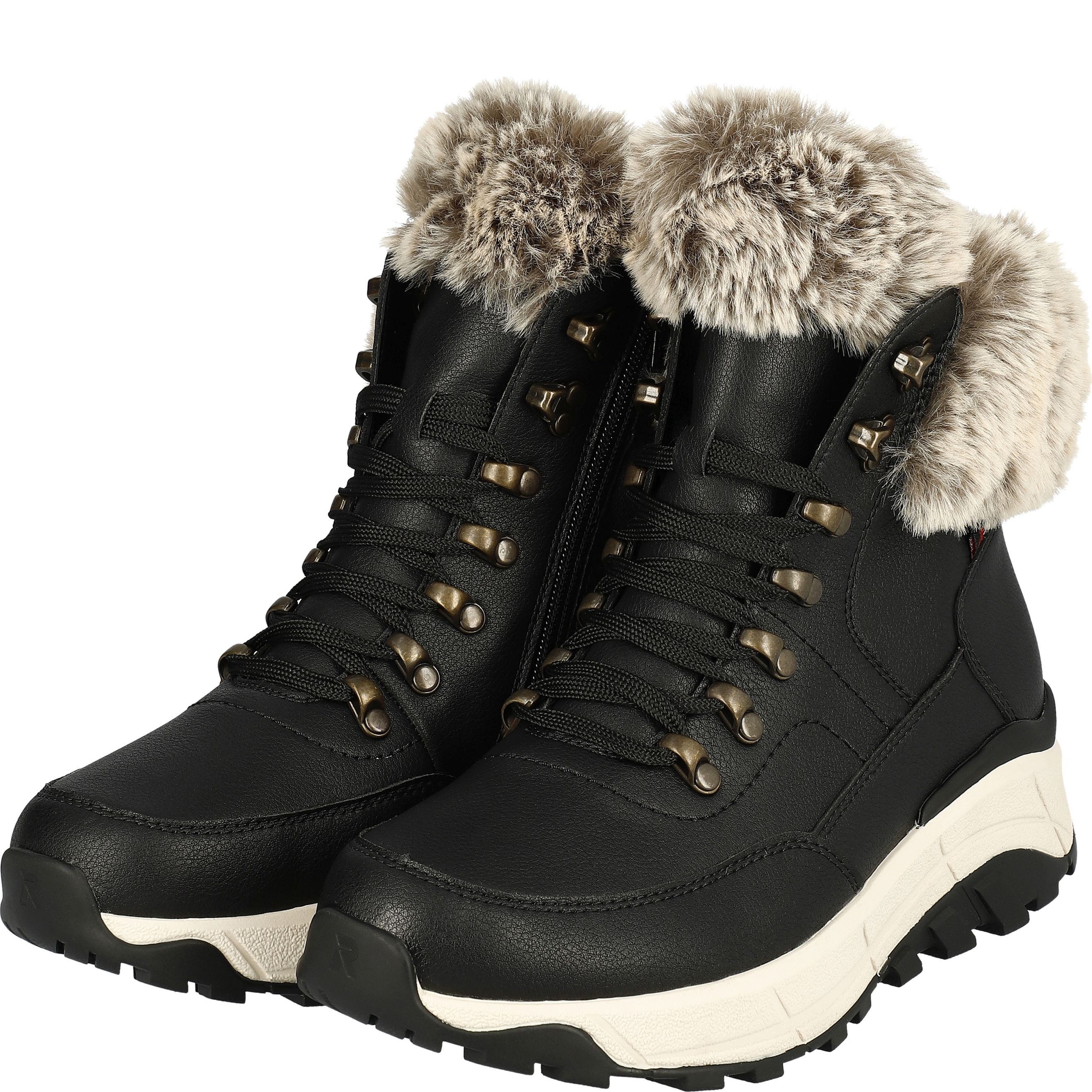 RIEKER EVOLUTION Aulinukai moterims, Juoda, BOOTIES 9