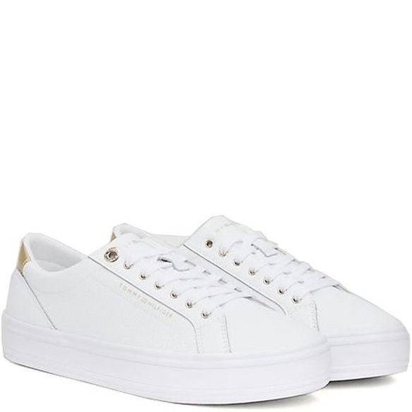 TOMMY HILFIGER Laisvalaikio bateliai moterims, Balta, Essential vulc sneaker 1