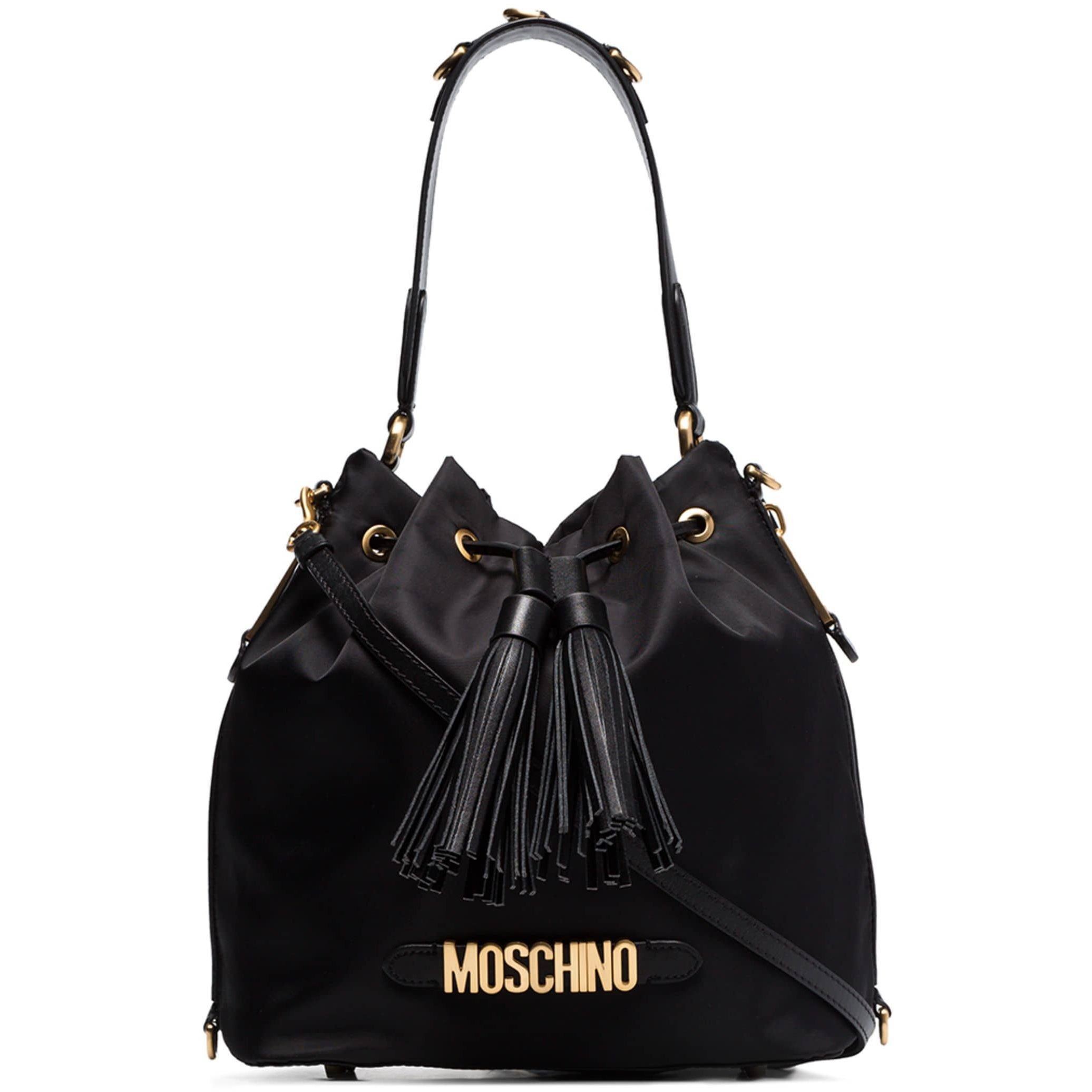 MOSCHINO Kuprinė moterims, Juoda, Shoulder bag 1