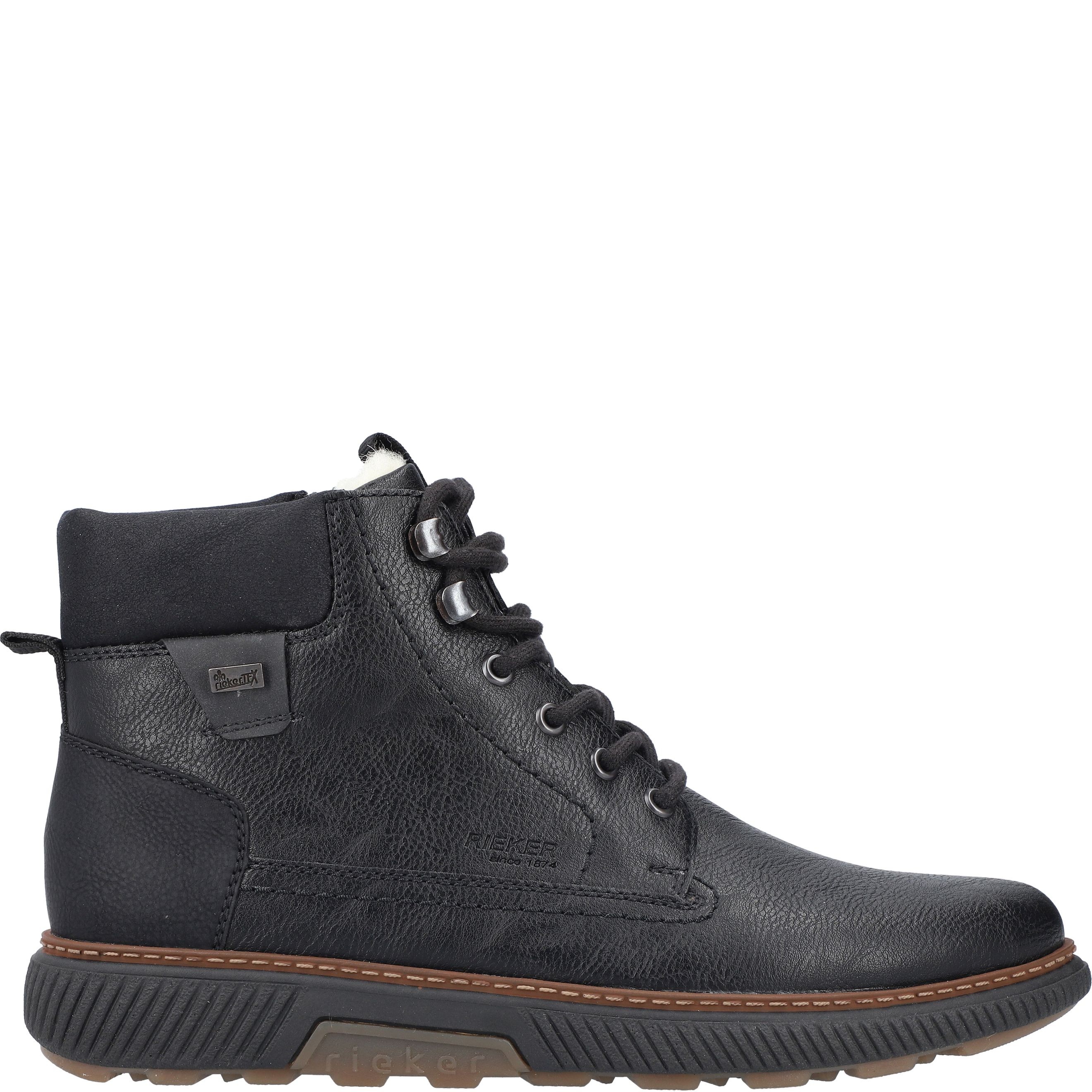 RIEKER Aulinukai vyrams, Juoda, BOOTIES 3