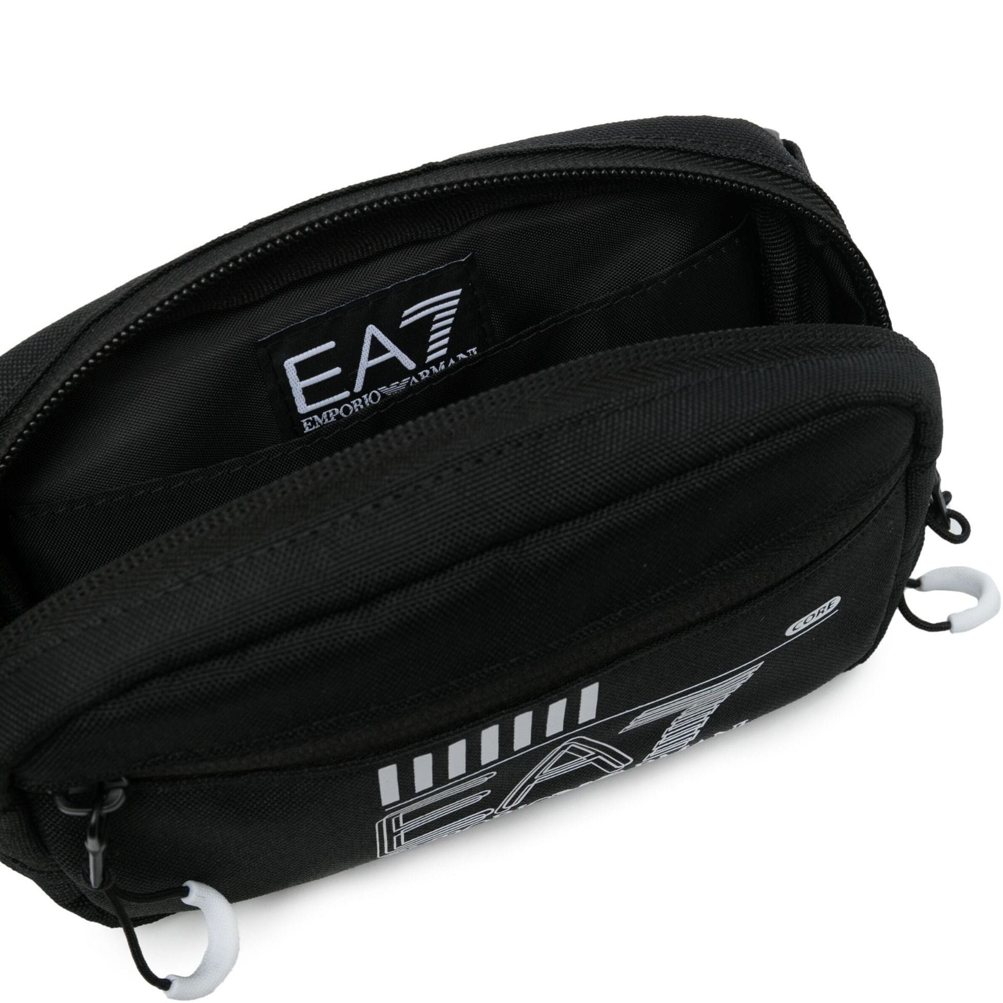 EA7 Rankinė per petį, Juoda, Shoulder bag 4