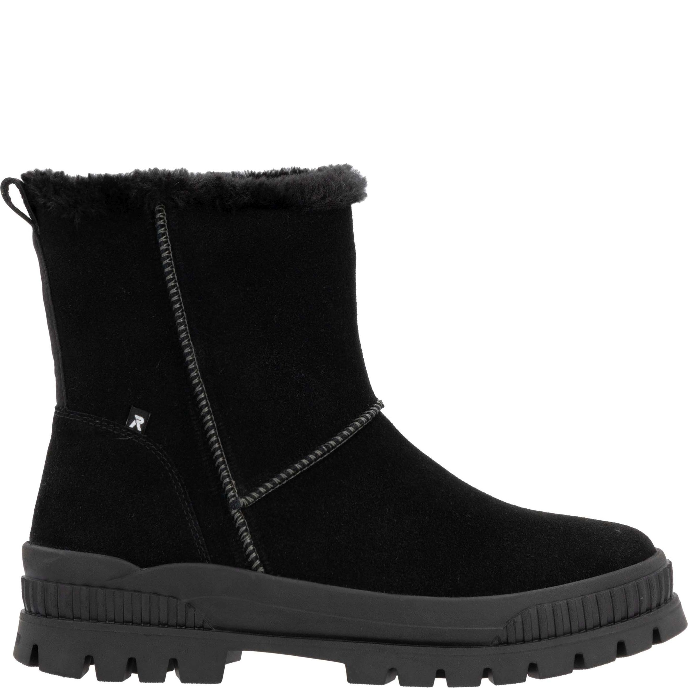 RIEKER EVOLUTION Aulinukai moterims, Juoda, Ladies mid height boots 3