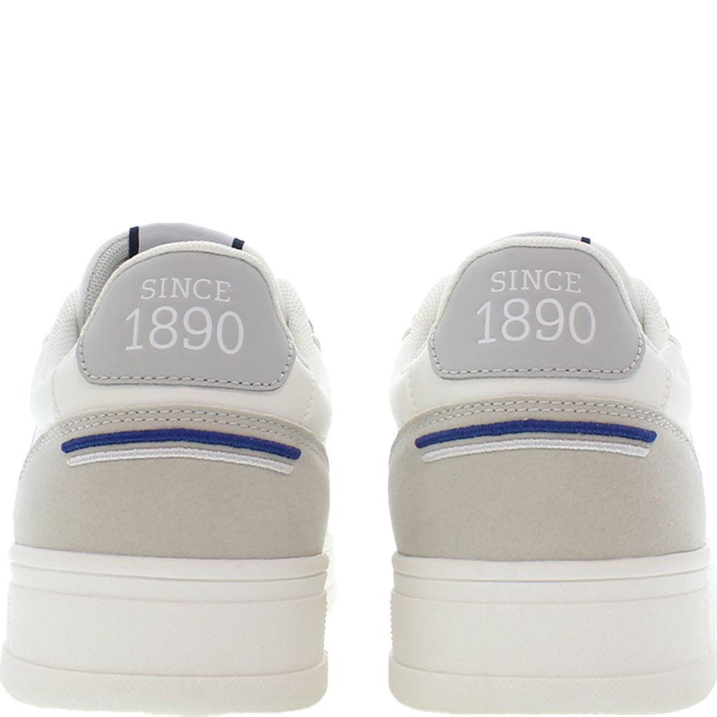 U.S.POLO Laisvalaikio bateliai vyrams, Balta, KOSMO 5