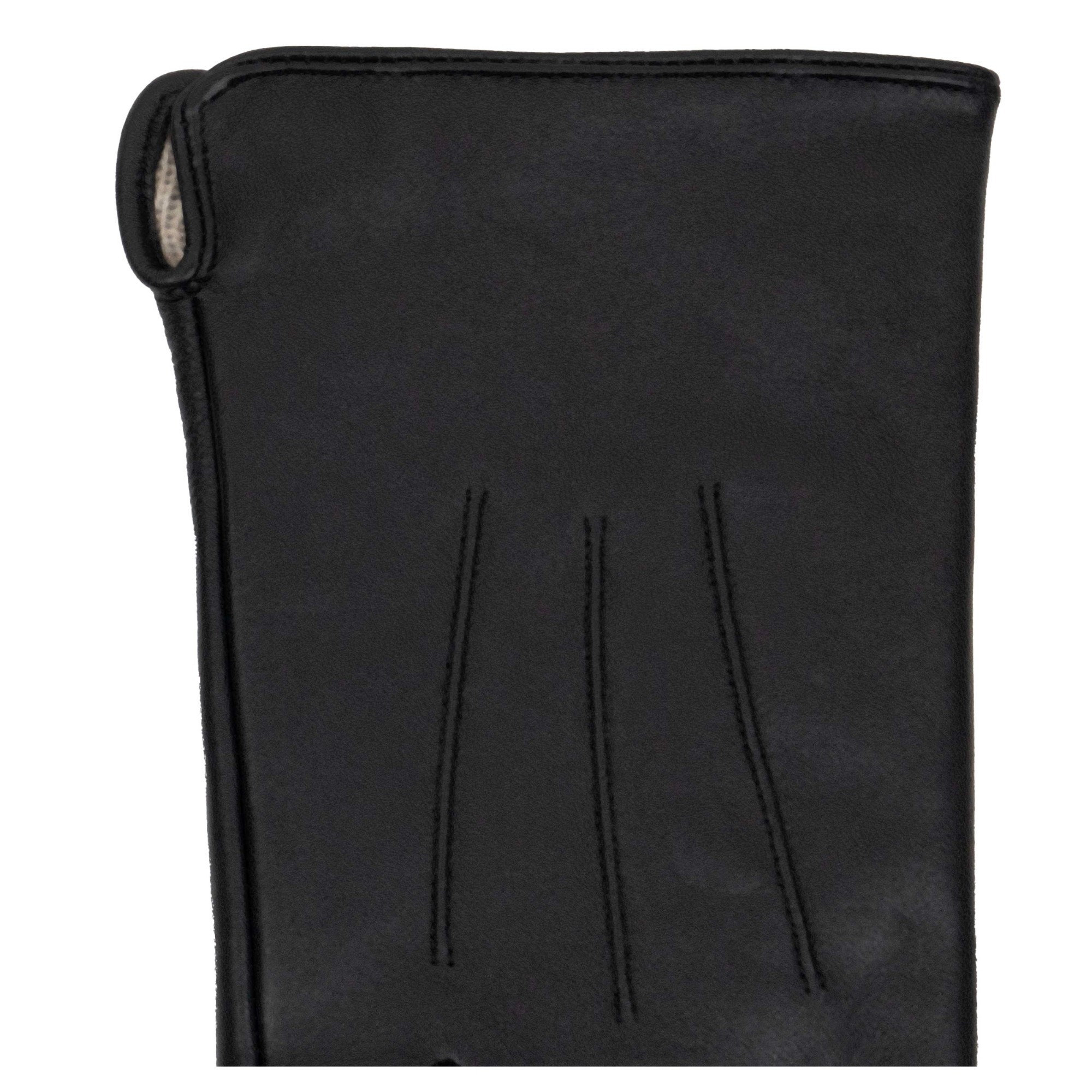 FRANCESCO GIRARDI Pirštuotos pirštinės vyrams, Juoda, Gloves 2