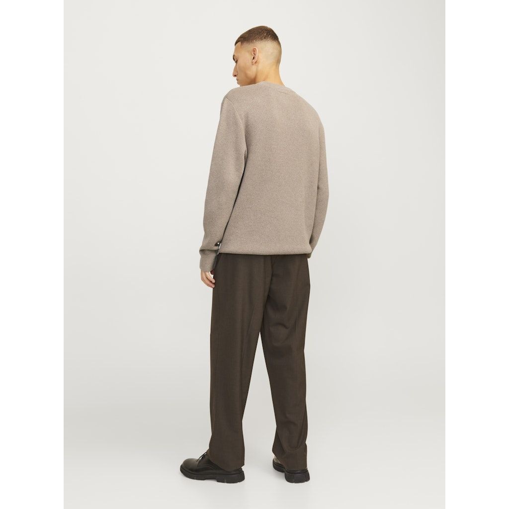 JACK & JONES Megztinis vyrams, Ruda, Milano stitch knit crew neck 3
