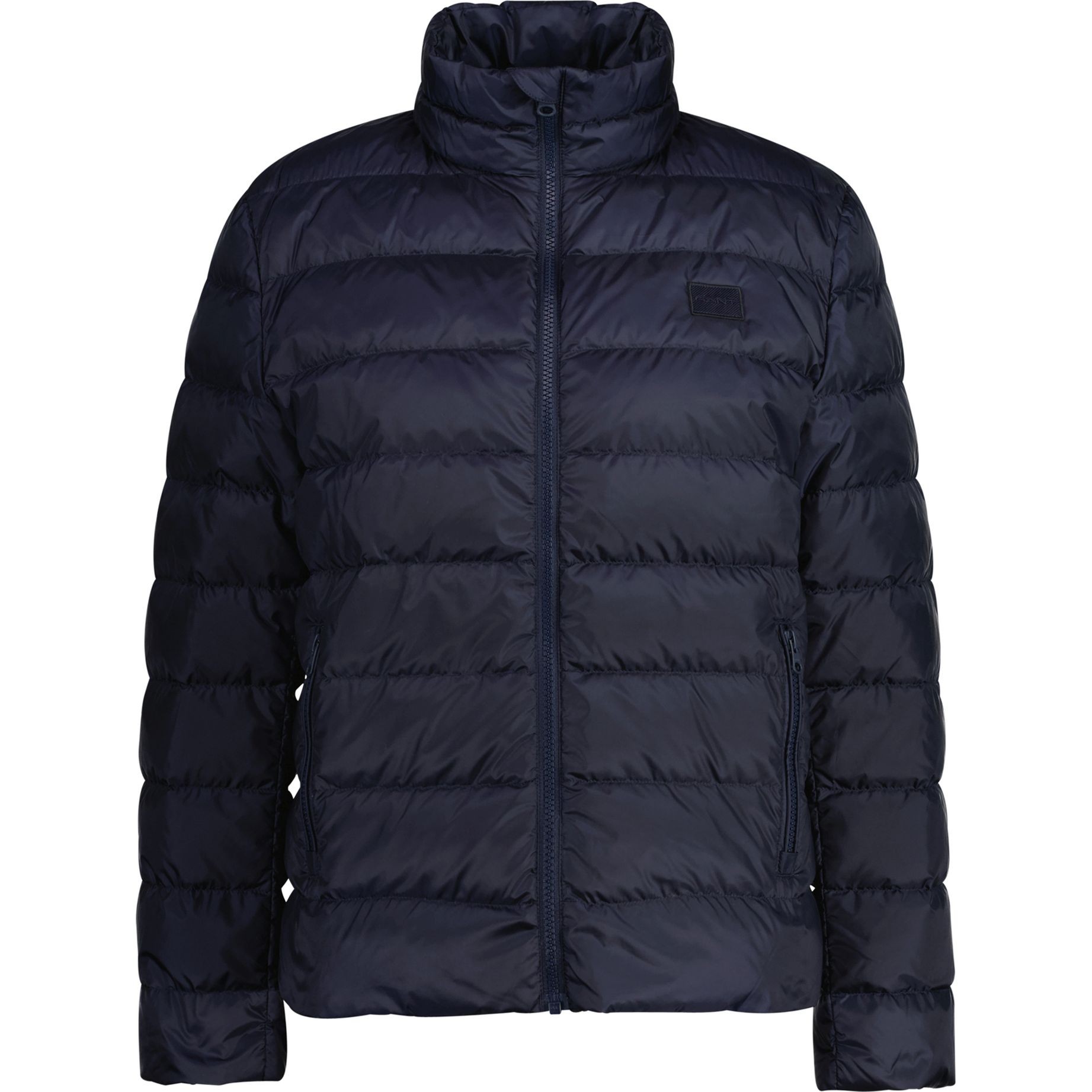 GANT Striukė moterims, Mėlyna, Light down logo jacket 1