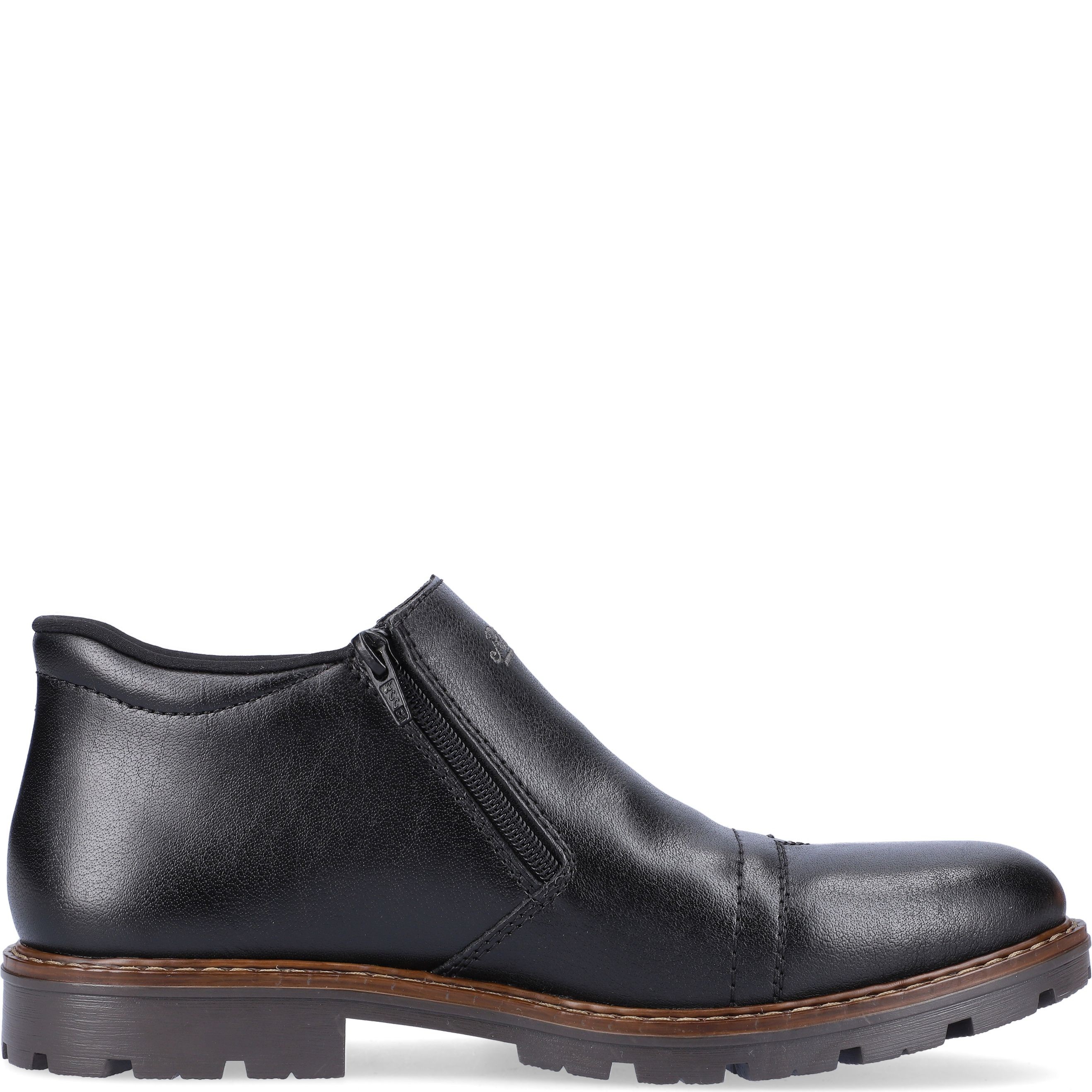 RIEKER Aulinukai vyrams, Juoda, BOOTIES 3