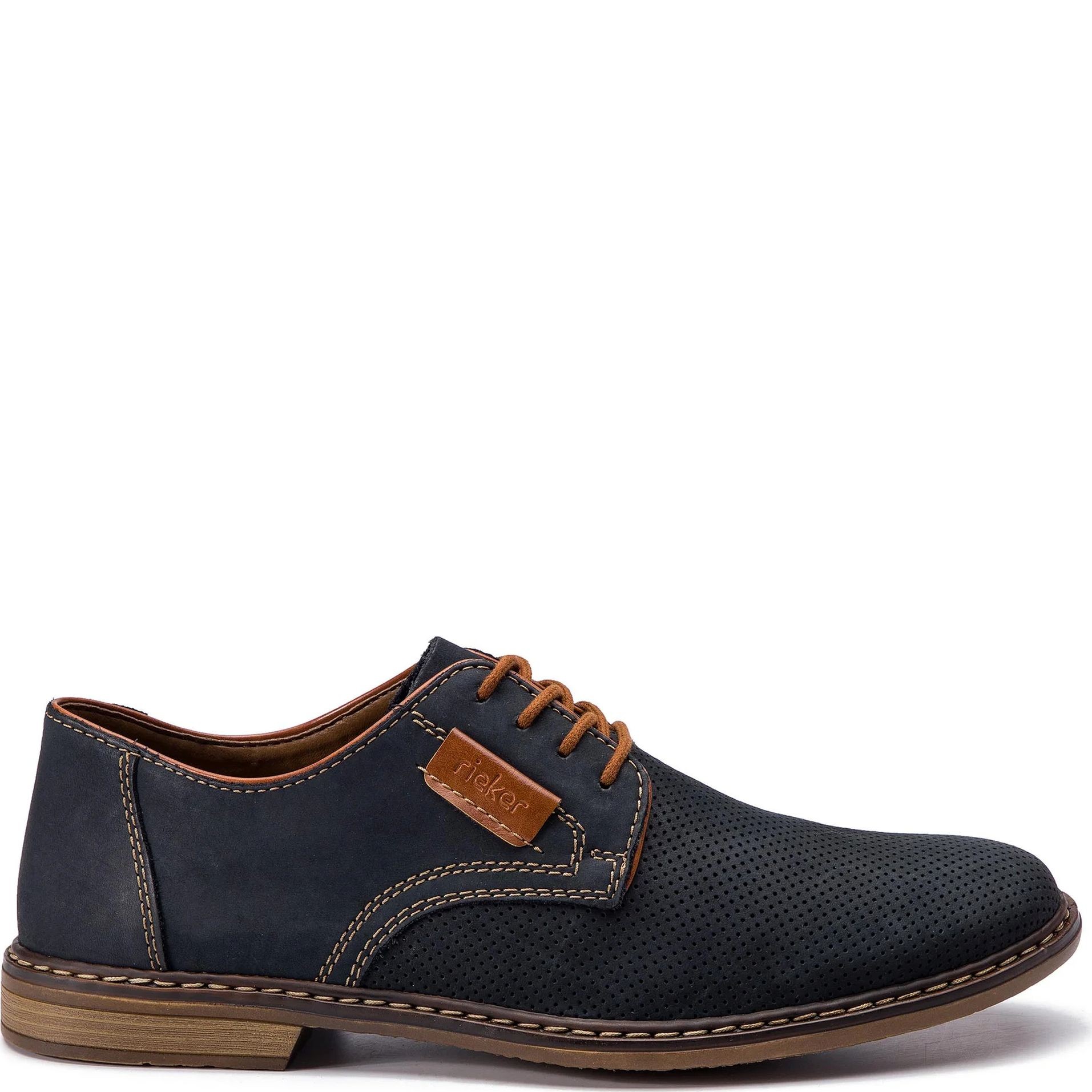 RIEKER Klasikiniai batai vyrams, Mėlyna, FORMAL 2