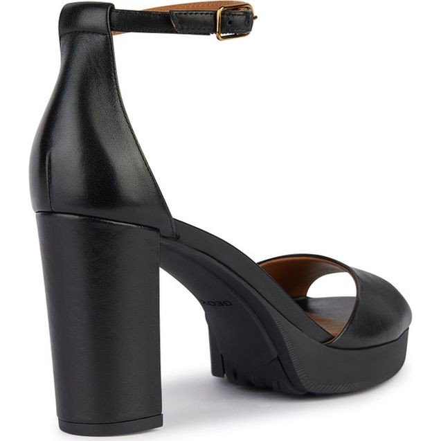 GEOX Basutės moterims, Juoda, Walk pleasure 85s sandals 4