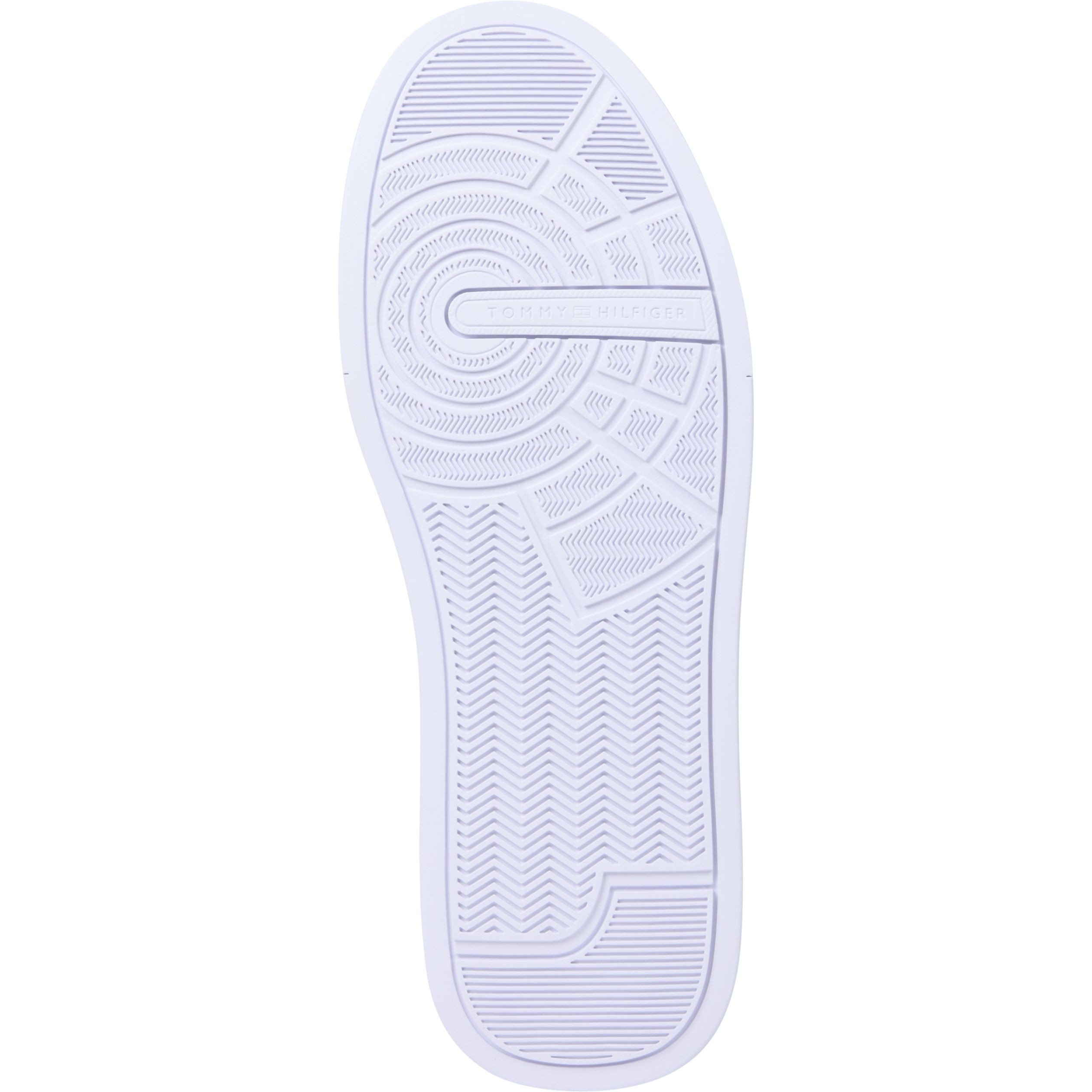 TOMMY HILFIGER Laisvalaikio bateliai vyrams, Balta, Court detail sneaker 4