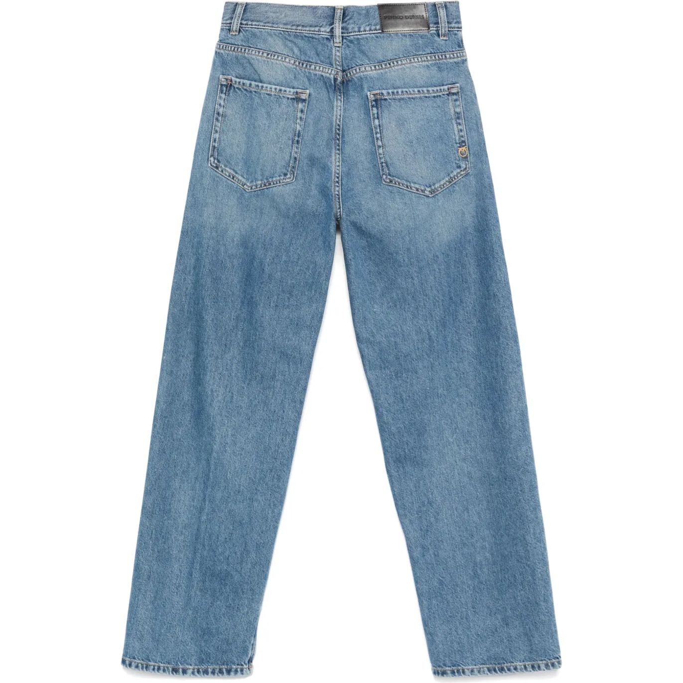 PINKO Tiesūs džinsai moterims, Mėlyna, Lovely loose 2