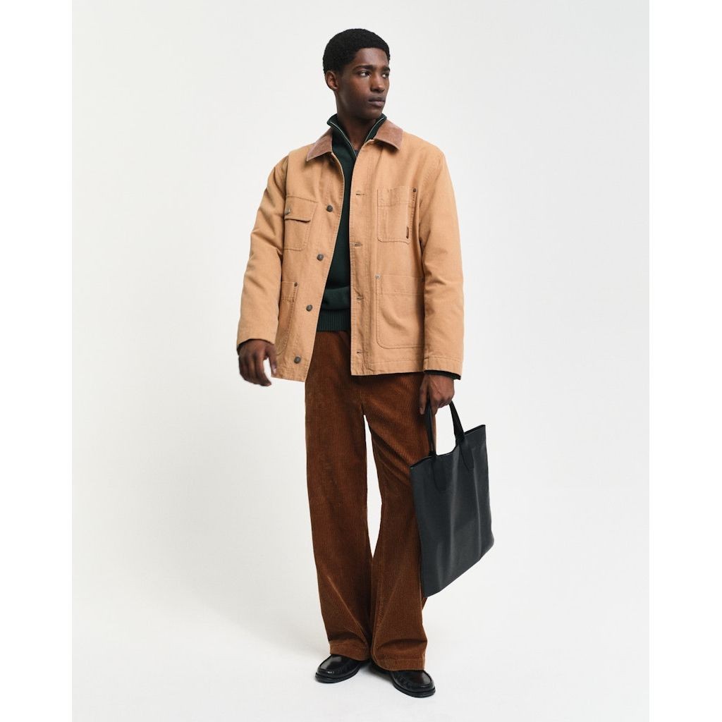 GANT Megztinis vyrams, Žalia, Casual cotton sweater 5