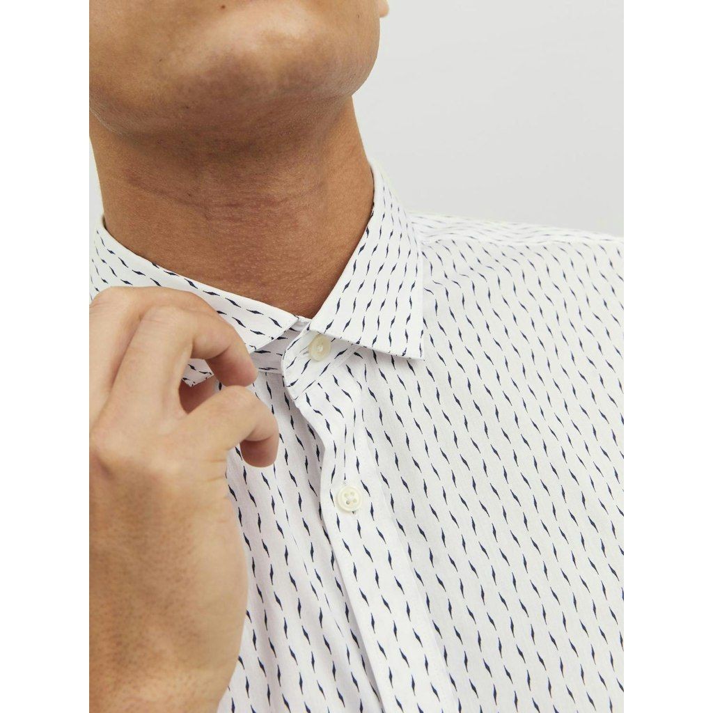 JACK & JONES Marškiniai vyrams, Balta, JPRBLACARDIFF P 5