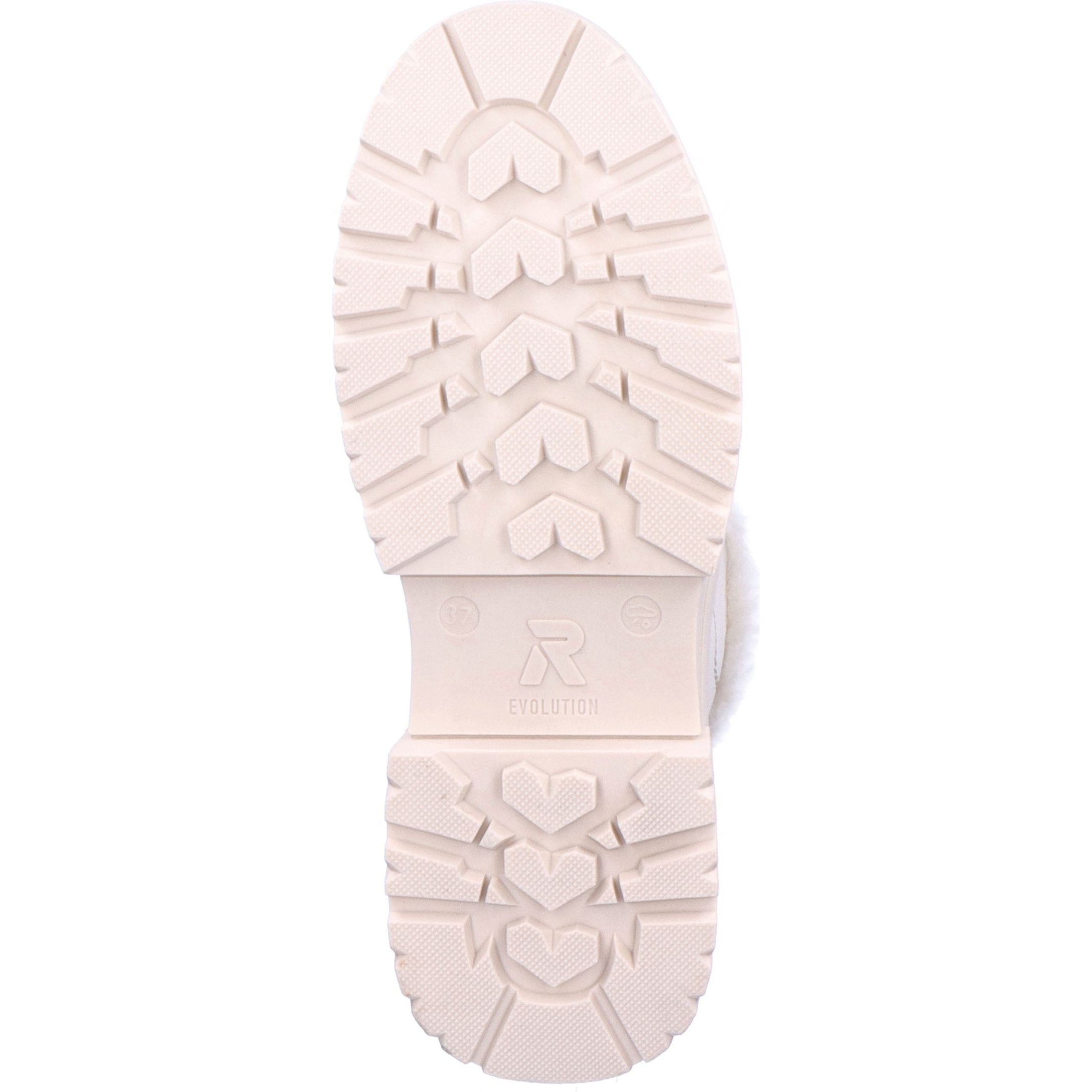 RIEKER Aulinukai moterims, Balta, BOOTIES 4