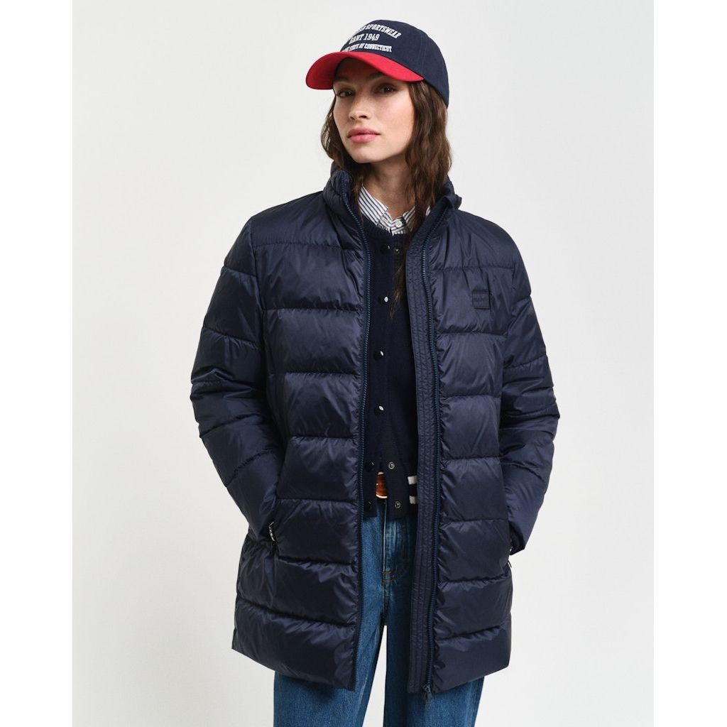 GANT Paltas moterims, Mėlyna, Light down coat 2