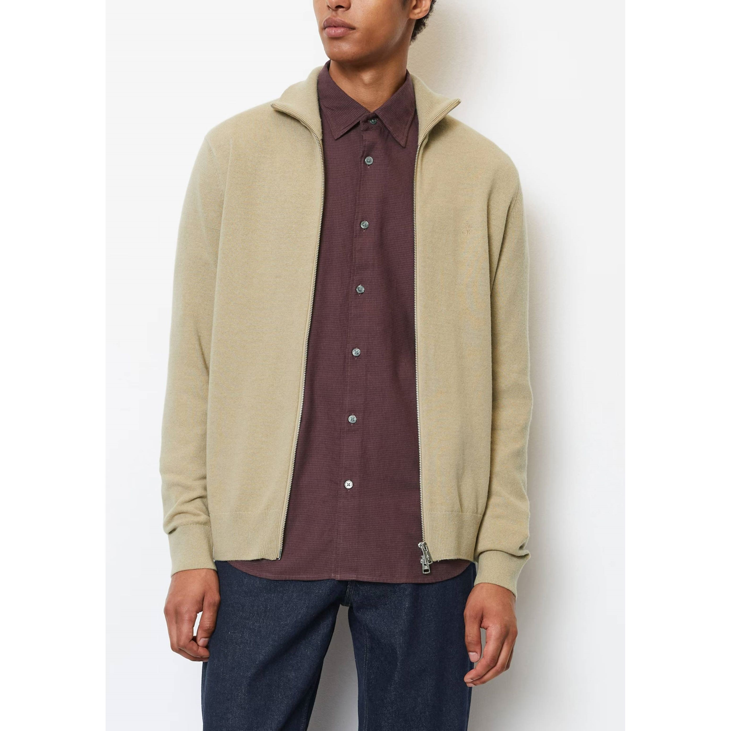 MARC O'POLO Megztinis vyrams, Smėlio 2