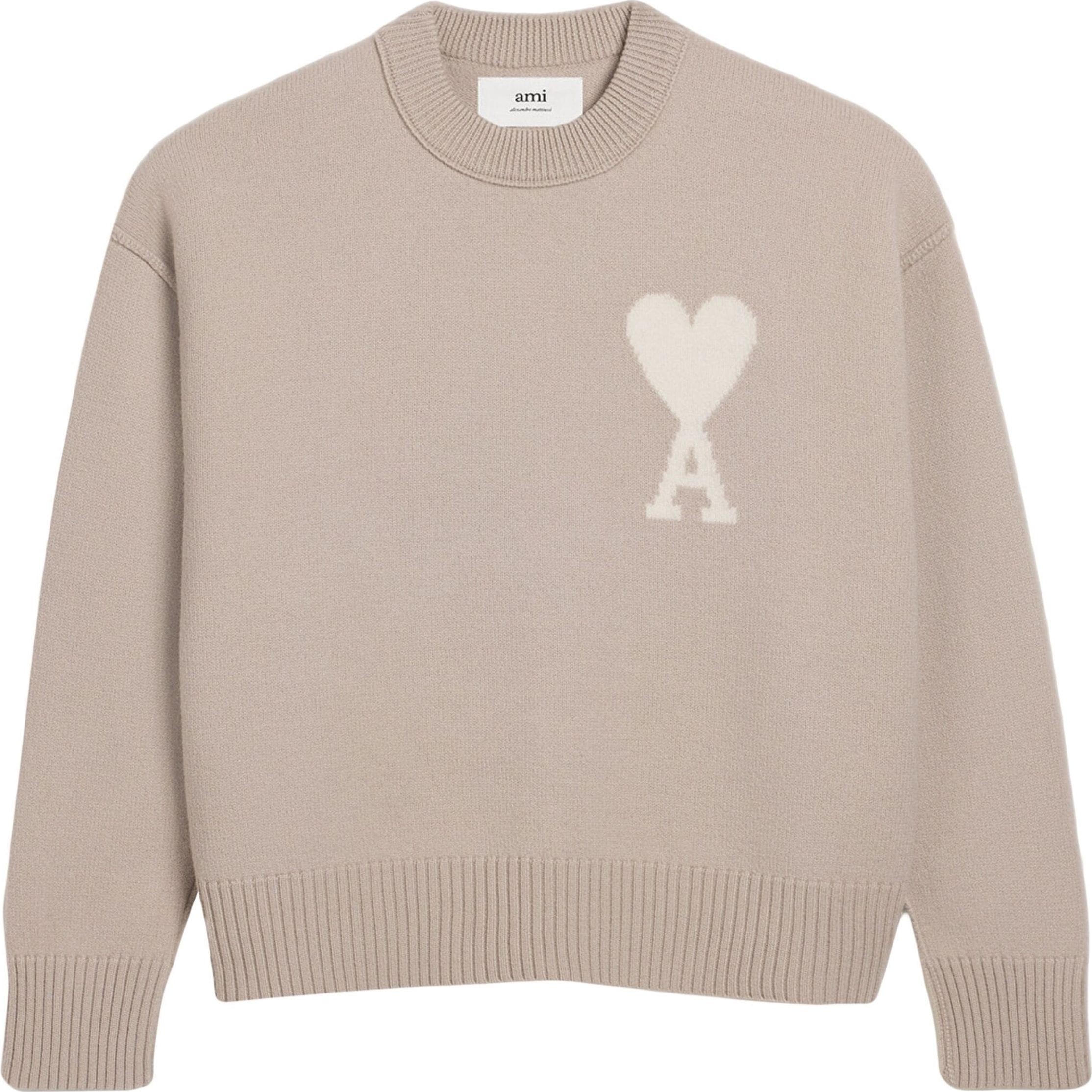 AMI PARIS Megztinis, Smėlio, Sweater