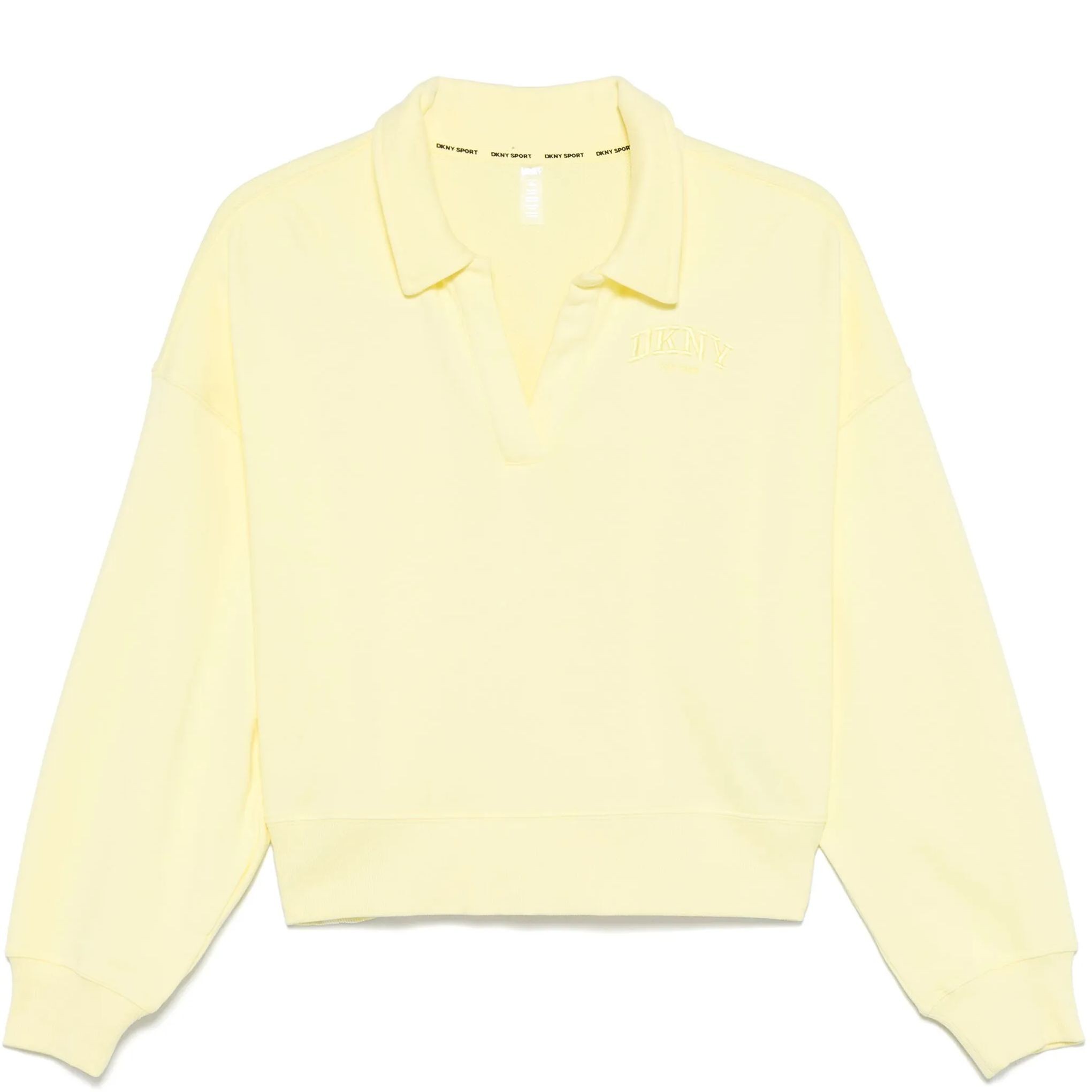 DKNY Megztinis moterims, Geltona, Vrty emb logo p/o 1