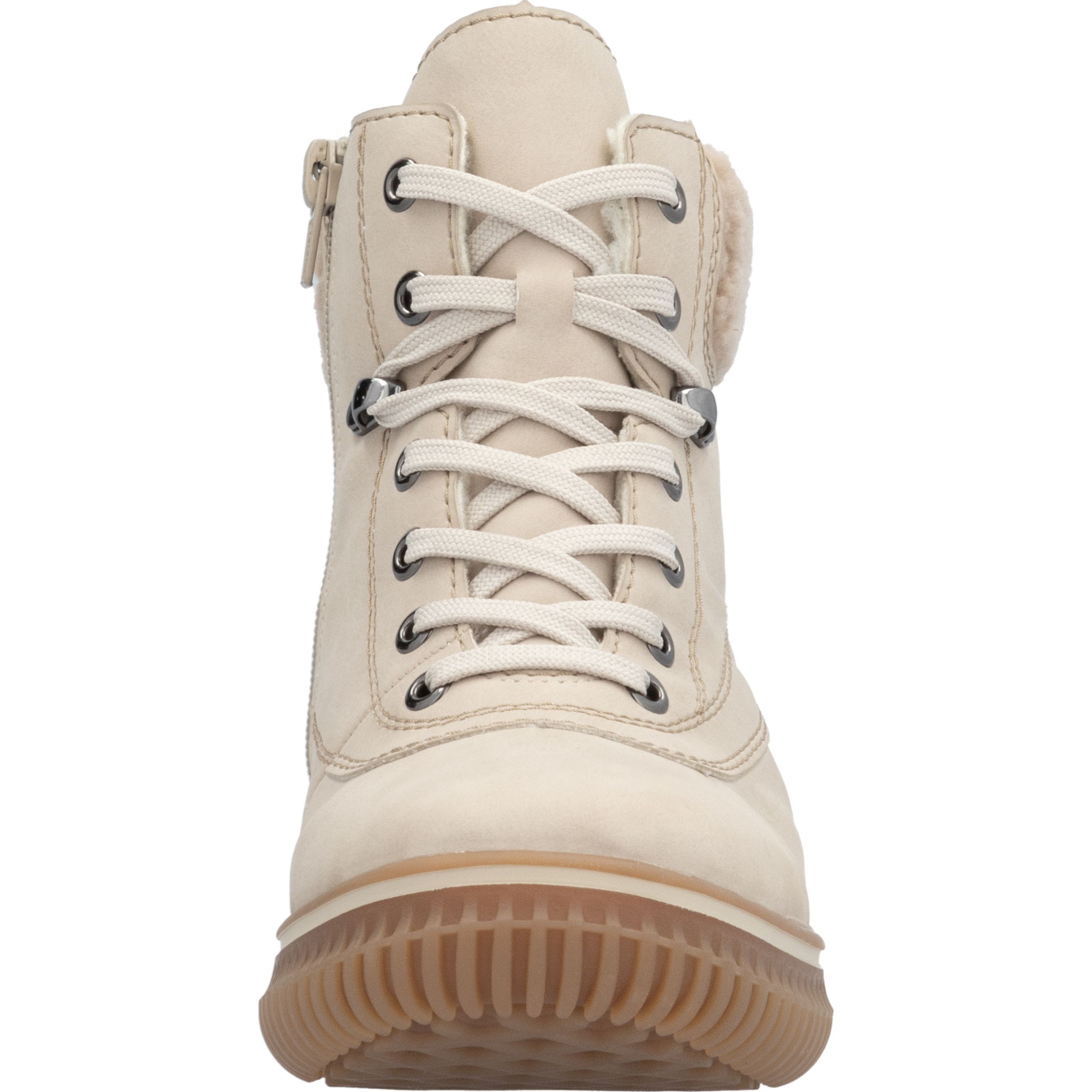 RIEKER Aulinukai moterims, Smėlio, Ladies mid height boots 8