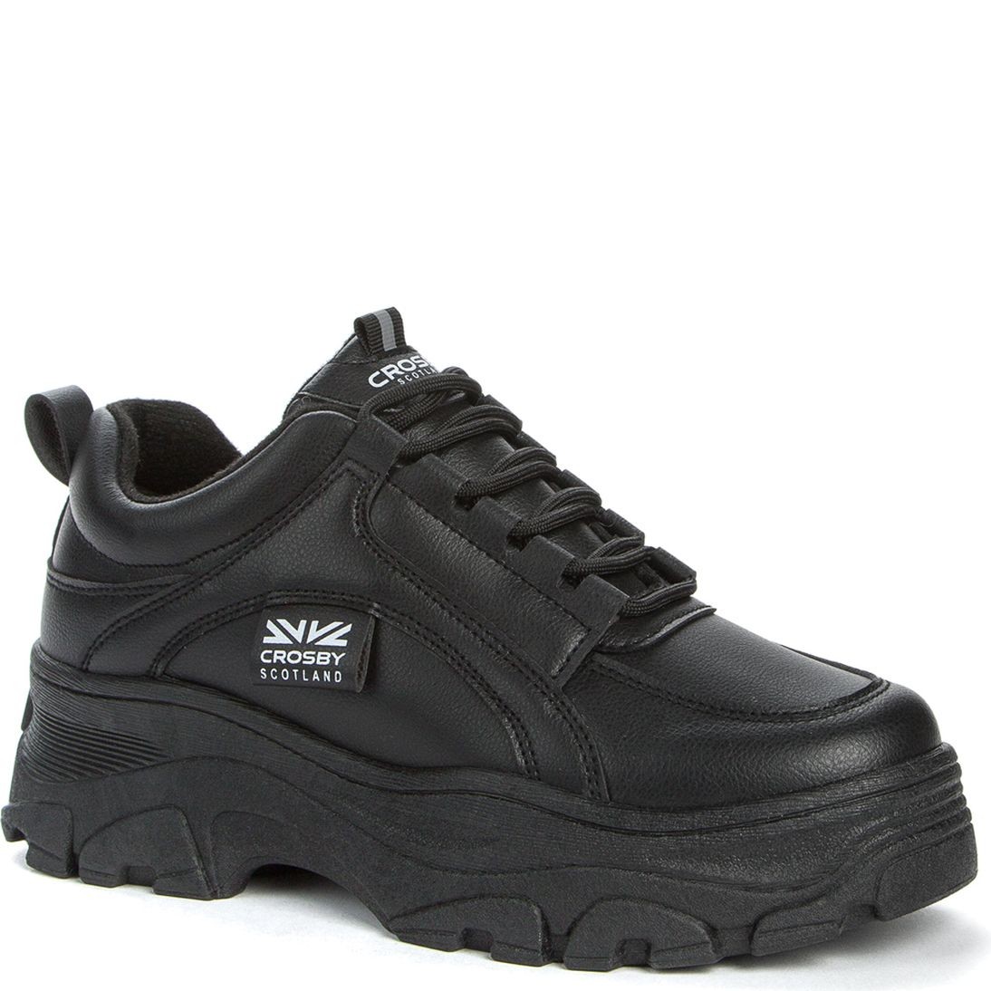 CROSBY Laisvalaikio bateliai moterims, Juoda, BOOTIES