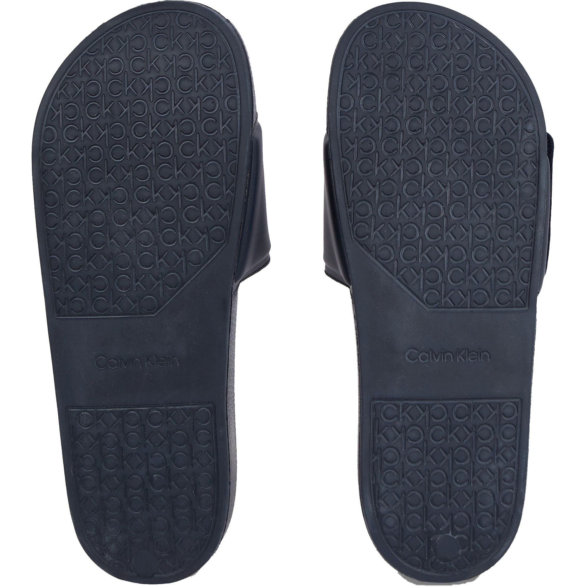 CALVIN KLEIN Guminės šlepetės vyrams, Mėlyna, Pool slide 5