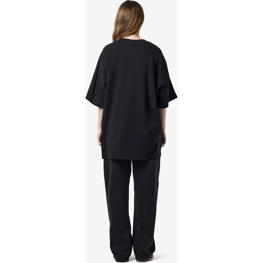 NOISY MAY Marškinėliai moterims, Juoda, Mocca boxy tee 5