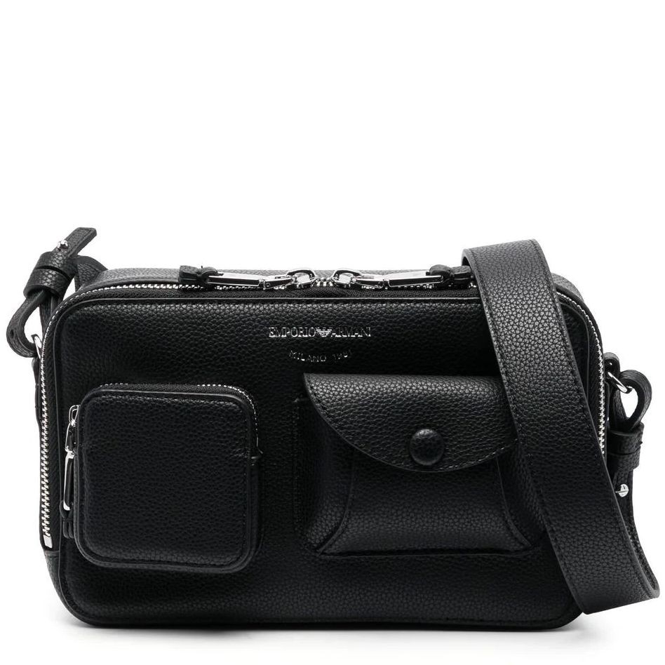 EMPORIO ARMANI Rankinė per petį moterims, Juoda, Shoulder bag 1