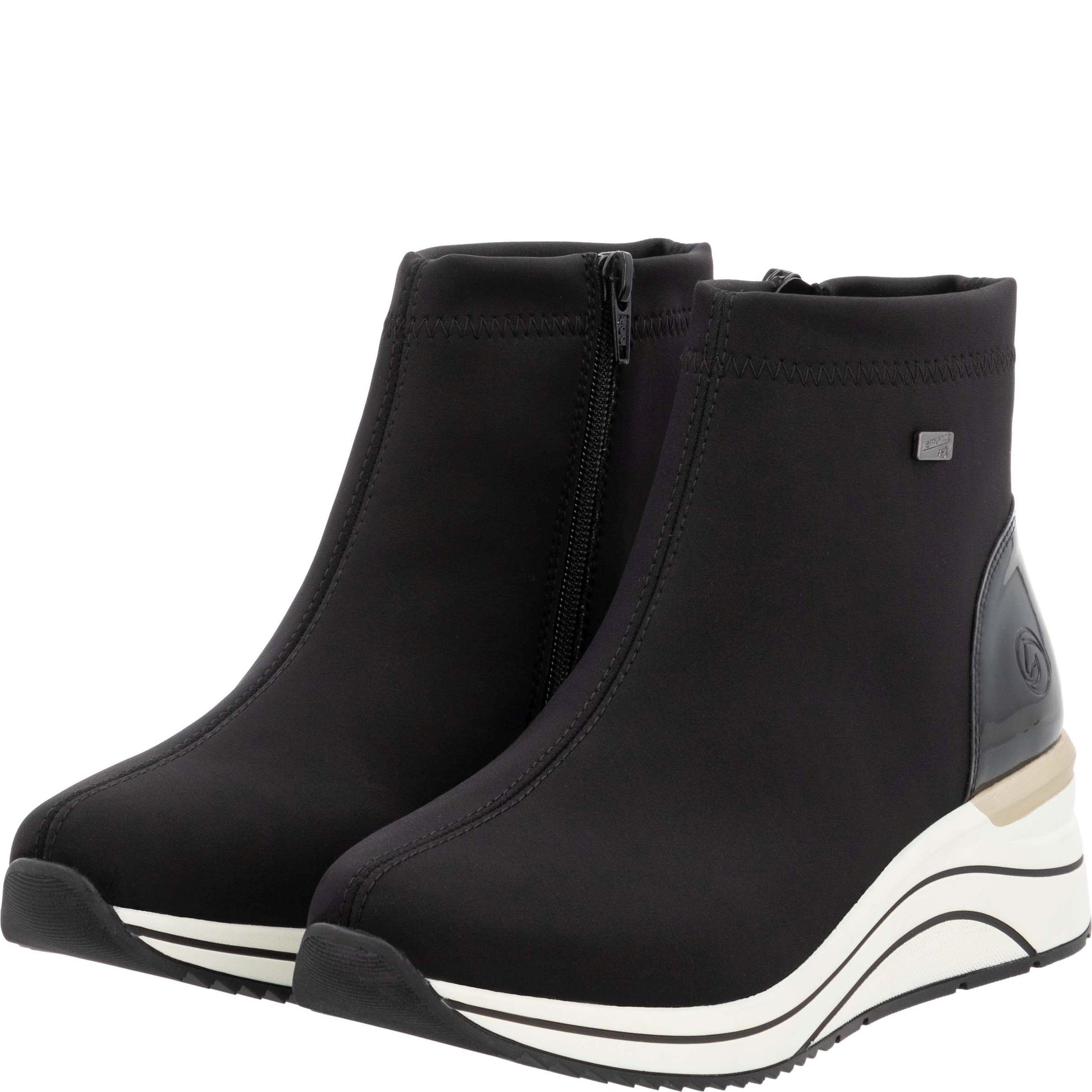 REMONTE Aulinukai moterims, Juoda, Ladies mid height boots 10