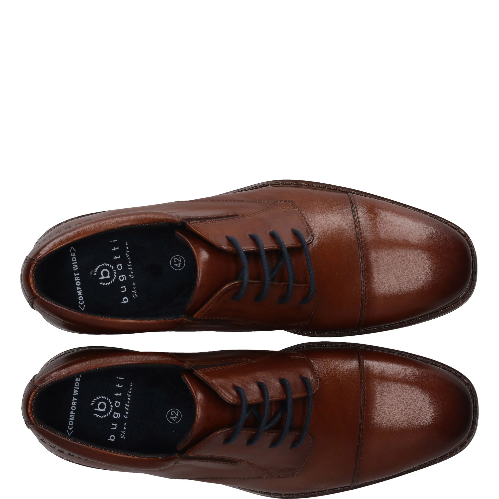 BUGATTI Klasikiniai batai vyrams, Ruda, Formal 6