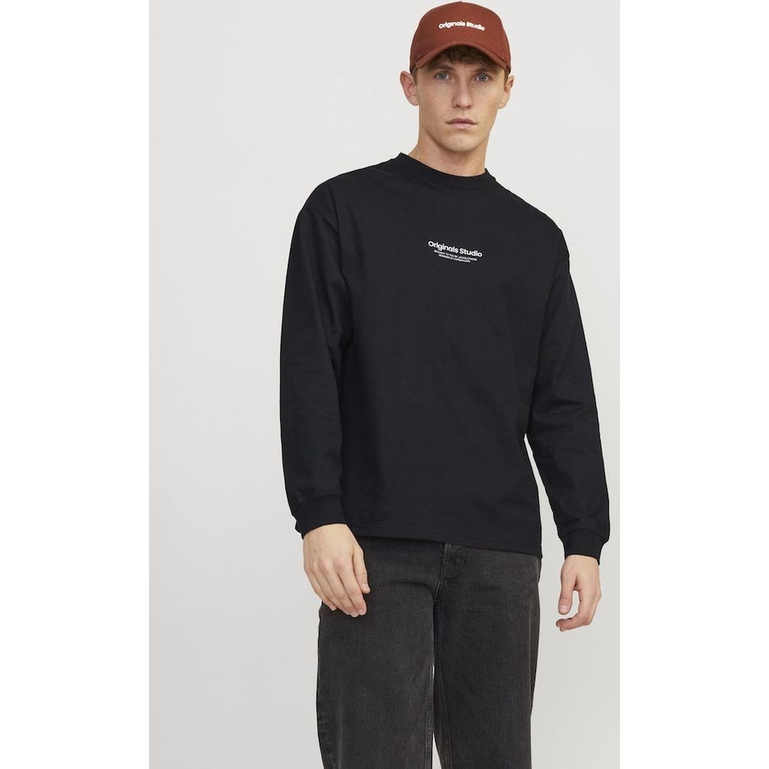 JACK & JONES Marškinėliai vyrams, Juoda, Jorvesterb t-shirts 2