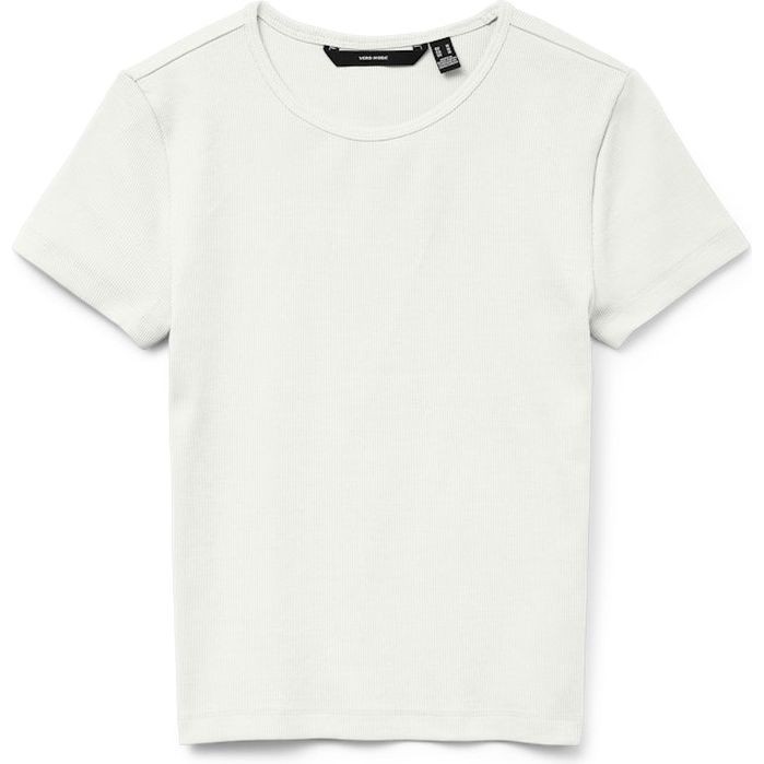 VERO MODA Marškinėliai moterims, Balta, Vmchloe t-shirts 1