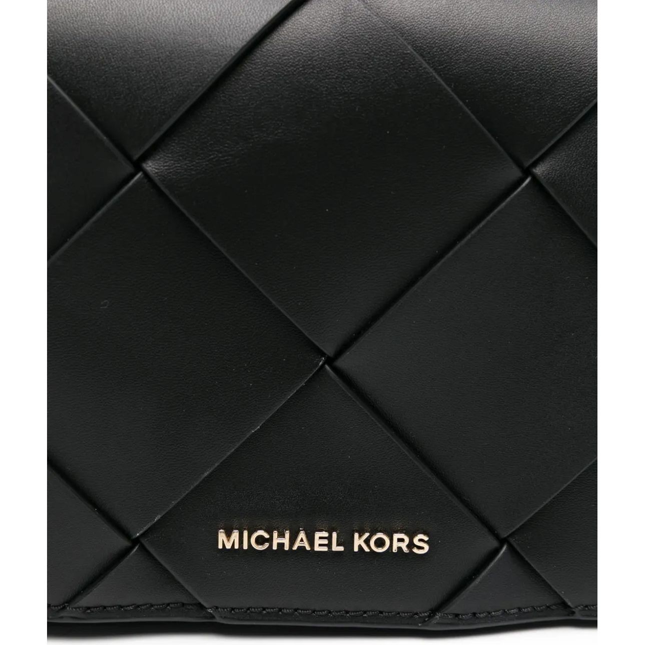 MICHAEL KORS Rankinė per petį moterims, Juoda, Md flap crossbody 3