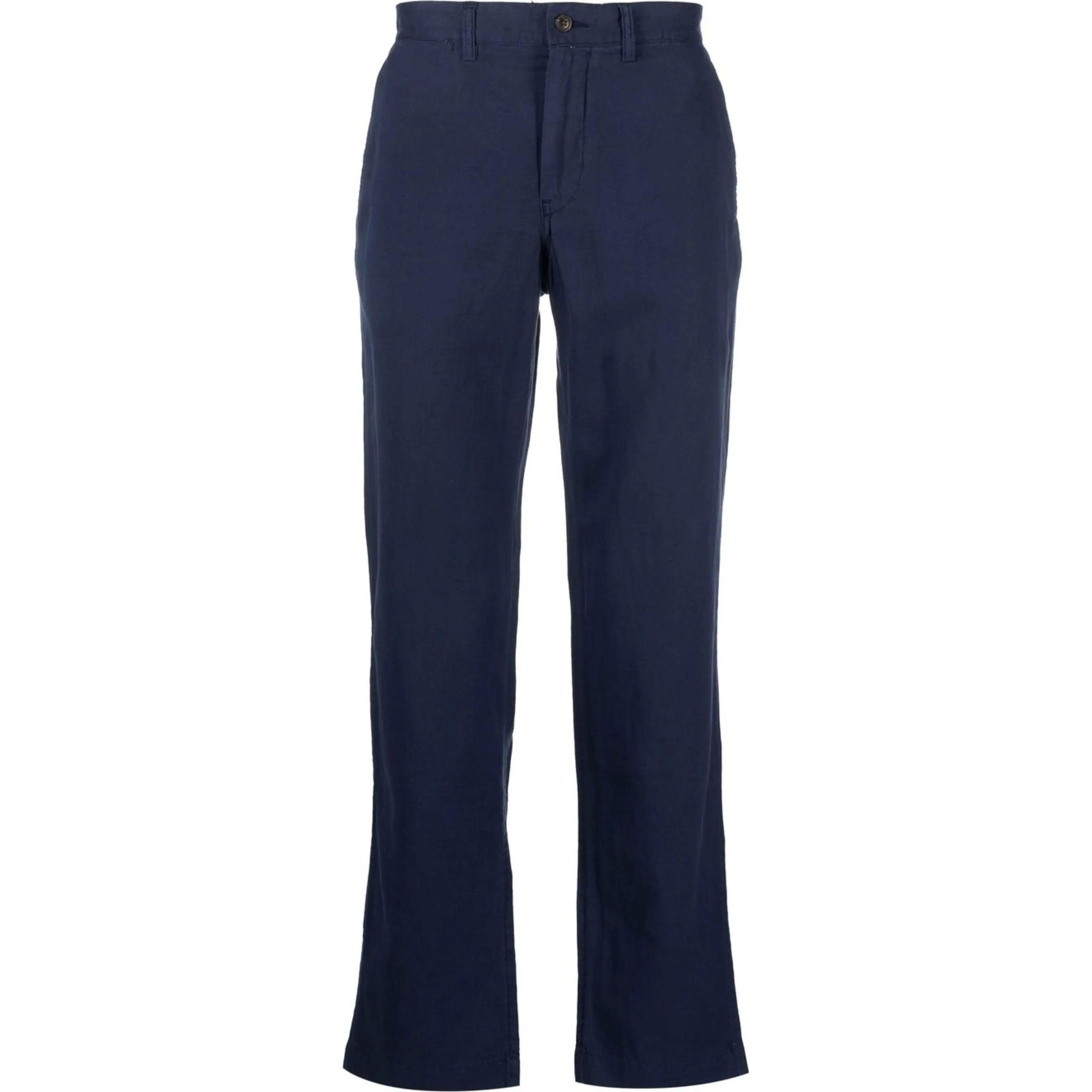 POLO RALPH LAUREN Laisvalaikio kelnės vyrams, Mėlyna, Flat front pant 1
