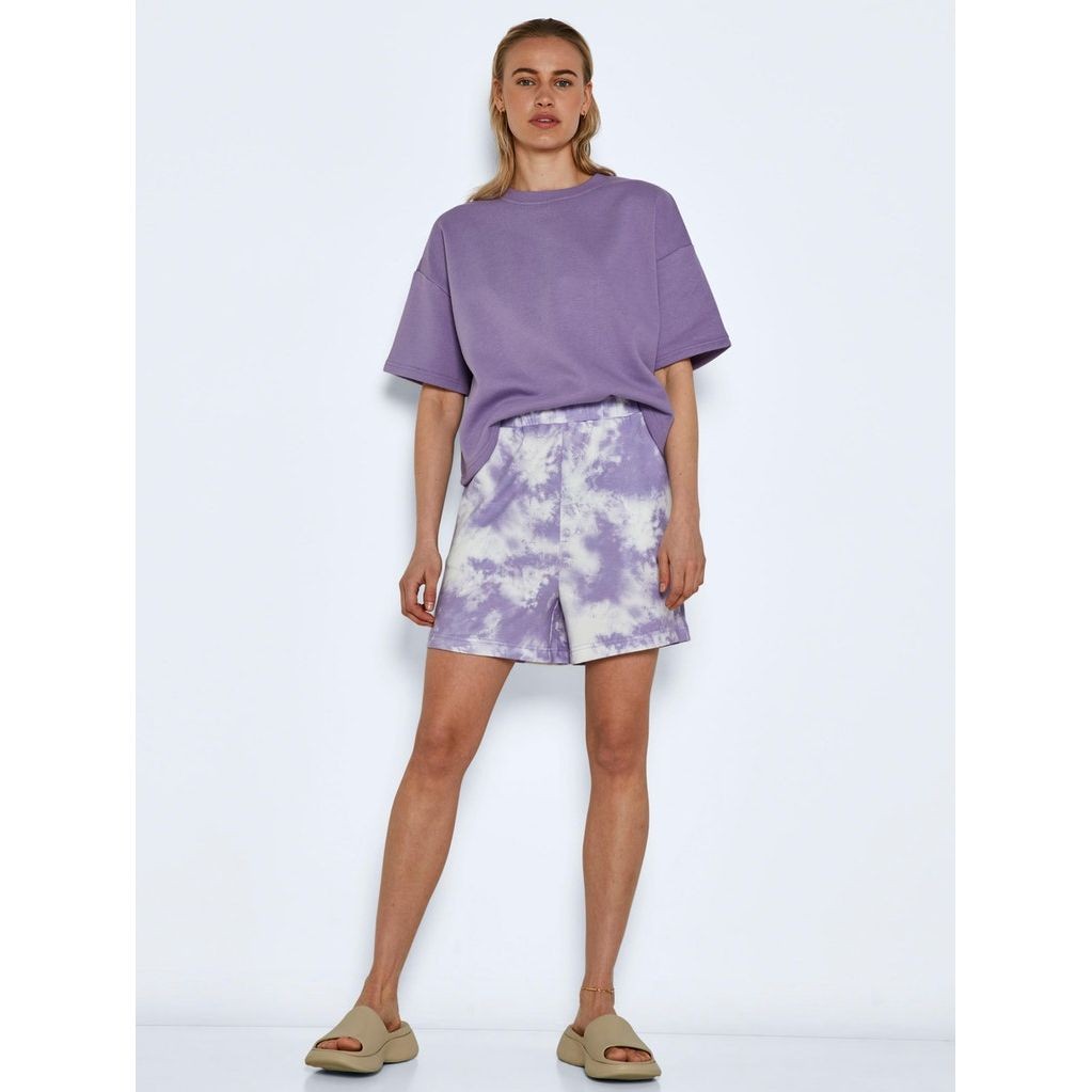 NOISY MAY Šortai moterims, Balta, NMSONJA HW SHORTS 4