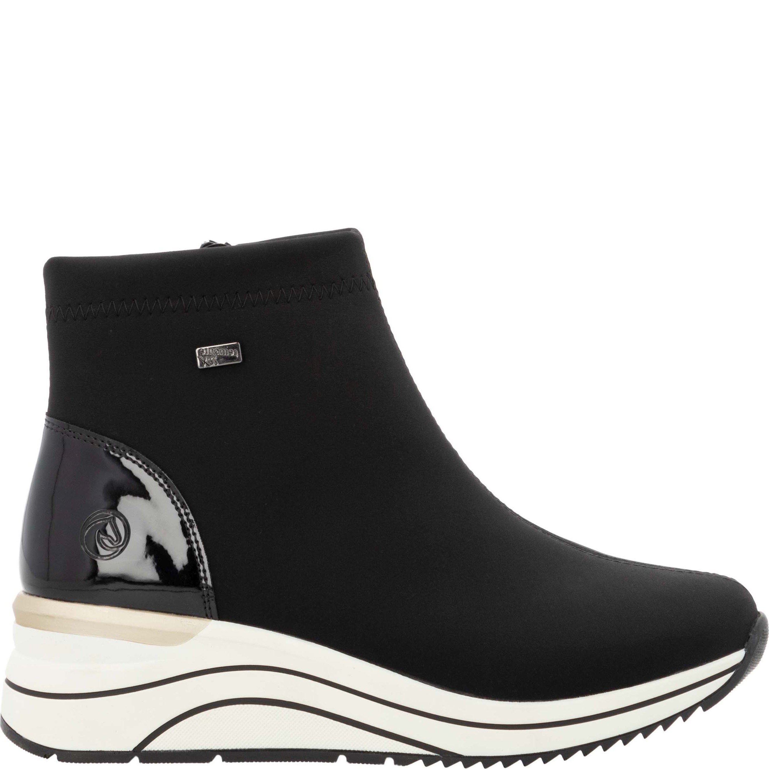 REMONTE Aulinukai moterims, Juoda, Ladies mid height boots 4