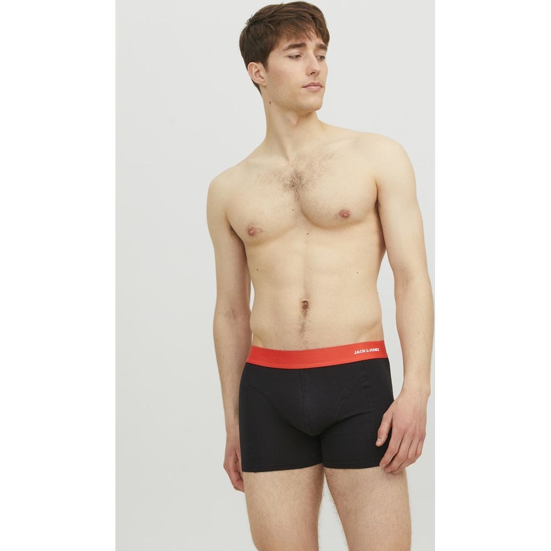 JACK & JONES Ilginti apatiniai vyrams, Juoda, JACLUCAS BAMBOO TRUN 4